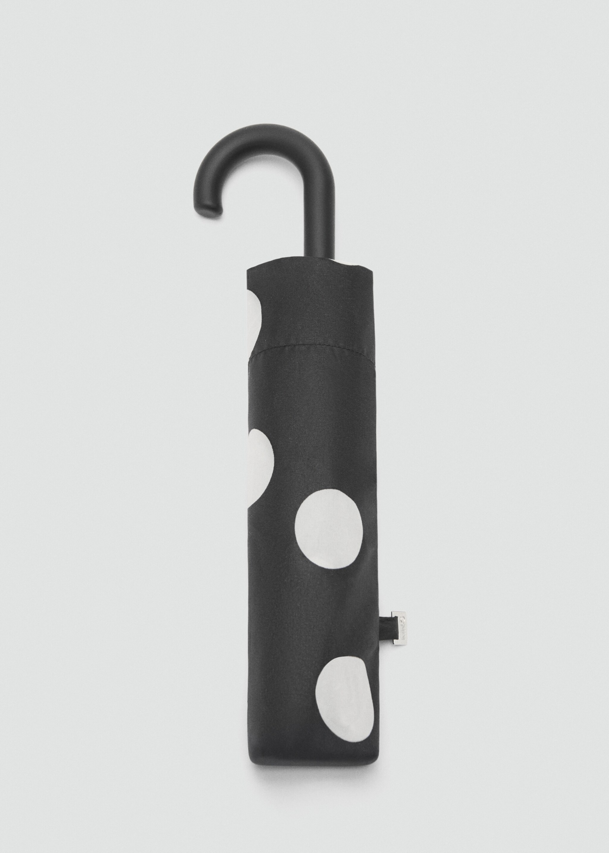 Polka-dot print umbrella - Article without model, Black. Ref: 27061177-00.