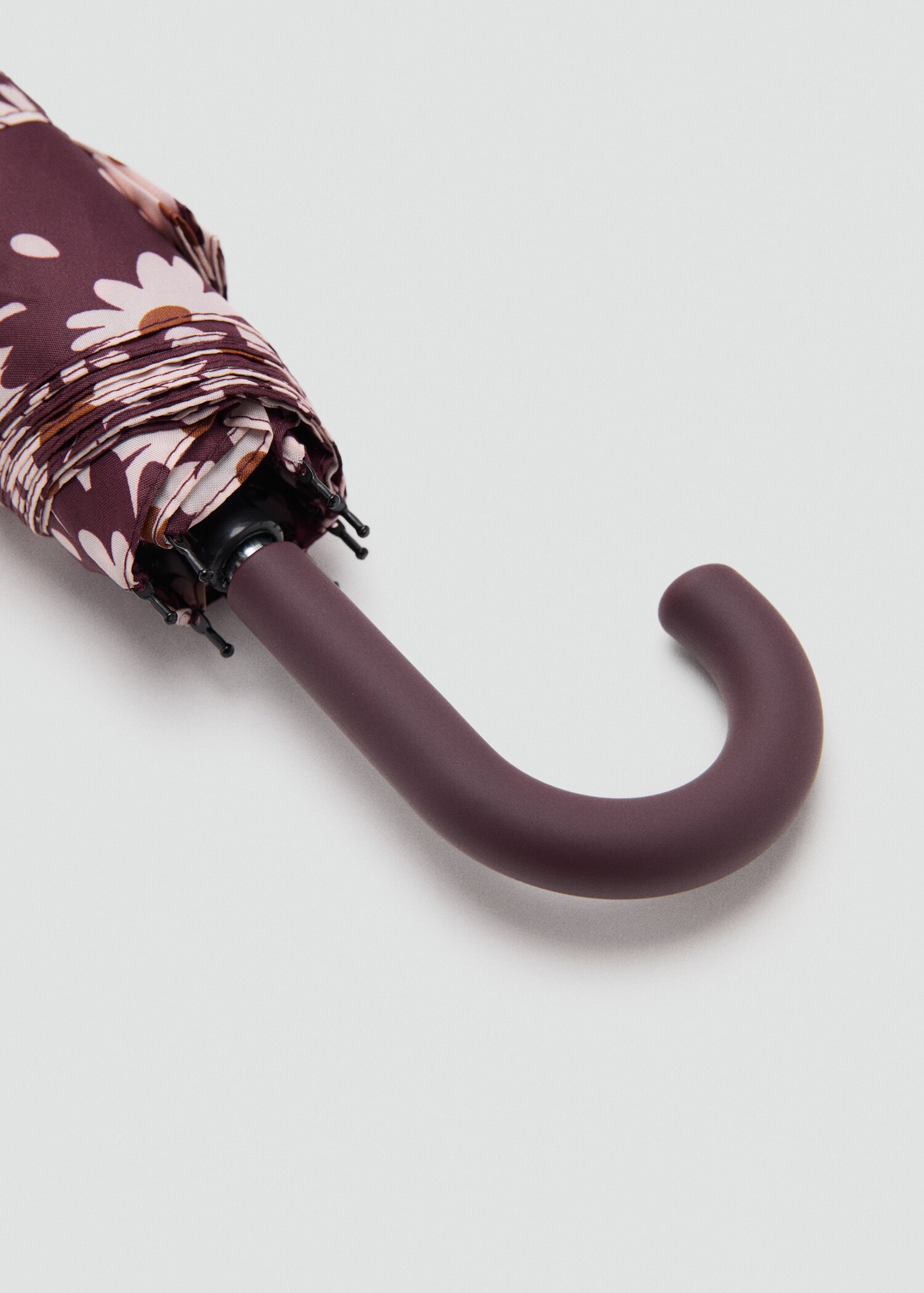 Flower print umbrella - Medium plane