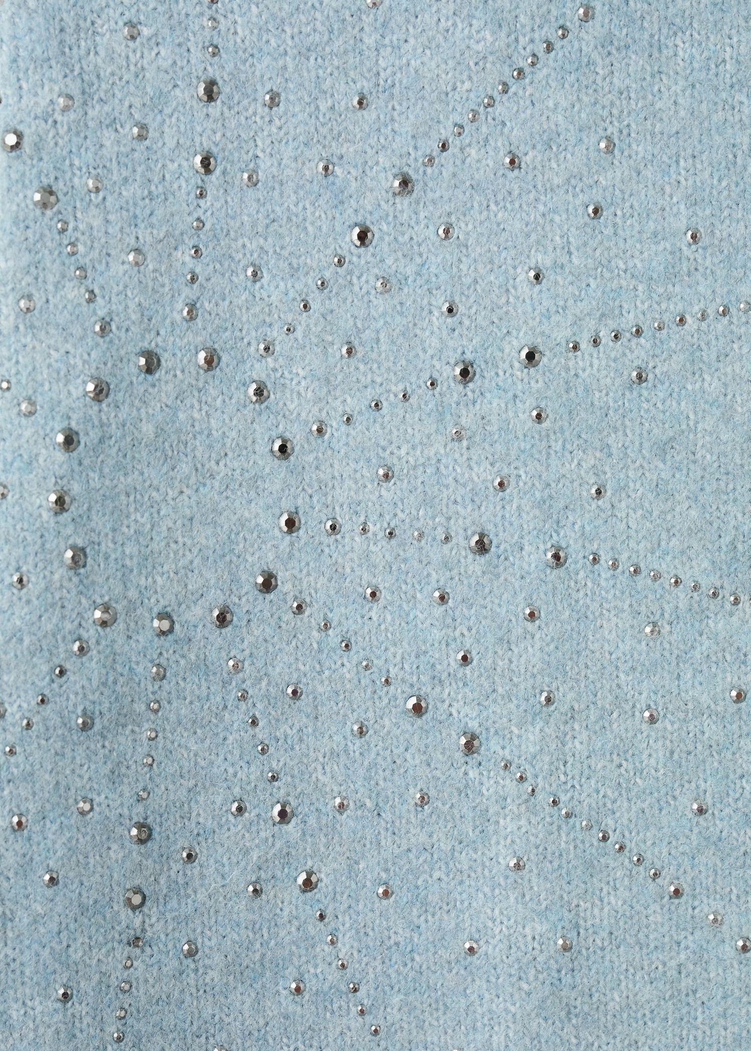 Sweater with rhinestpme details - Details of the article 8