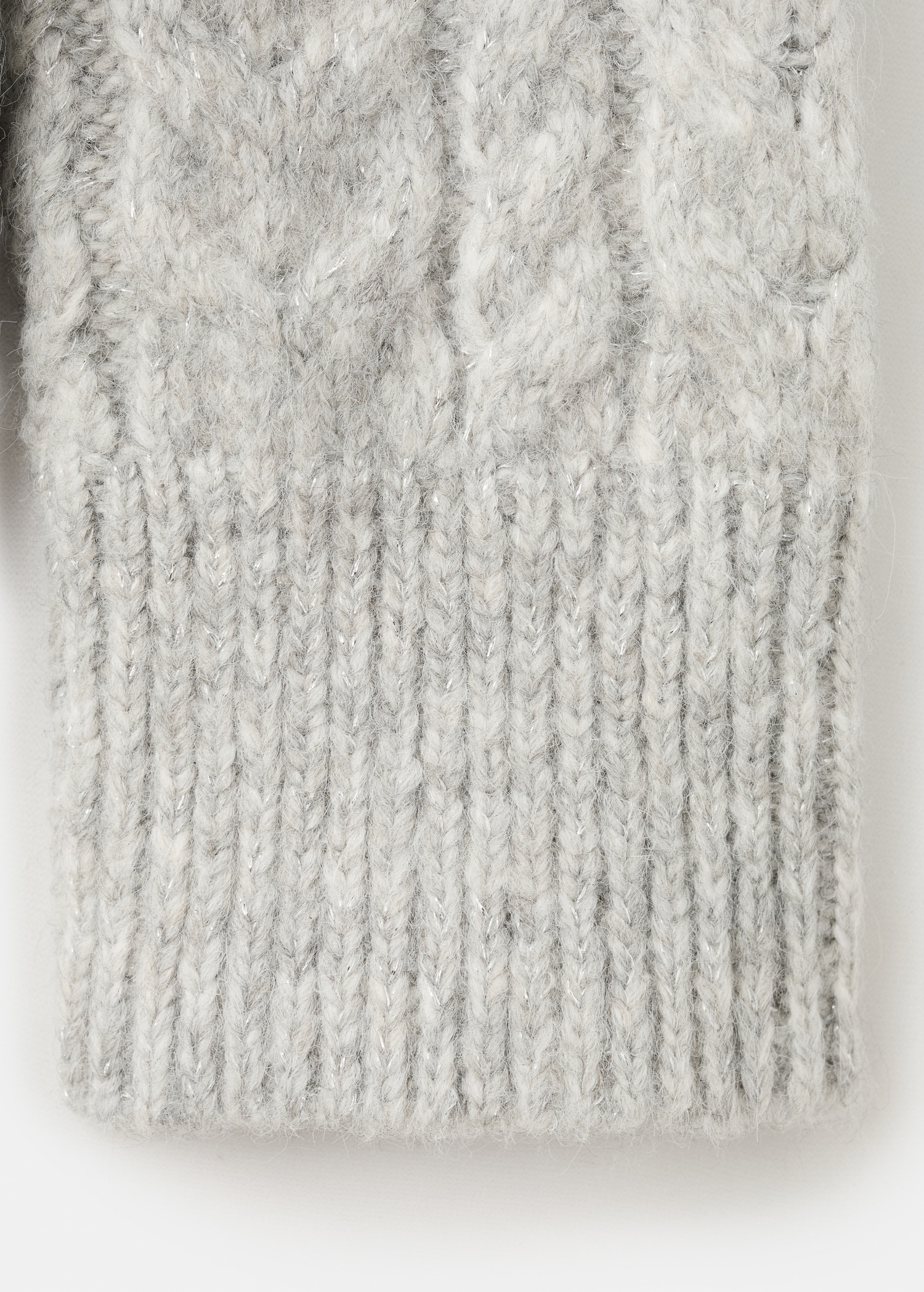 Turtleneck lurex sweater - Details of the article 0