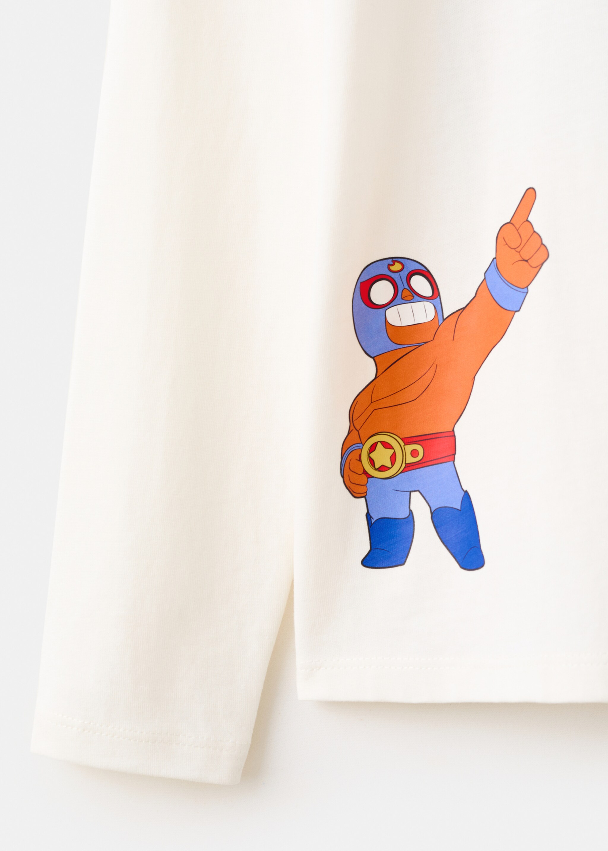 T-shirt Brawl Stars - Détail de l'article 0, Blanc cassé. Ref: 27061183-00.