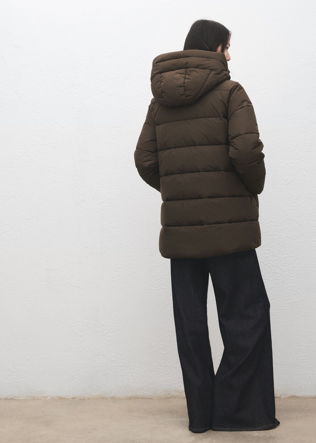 Mango Hood puffer coat thumbnail