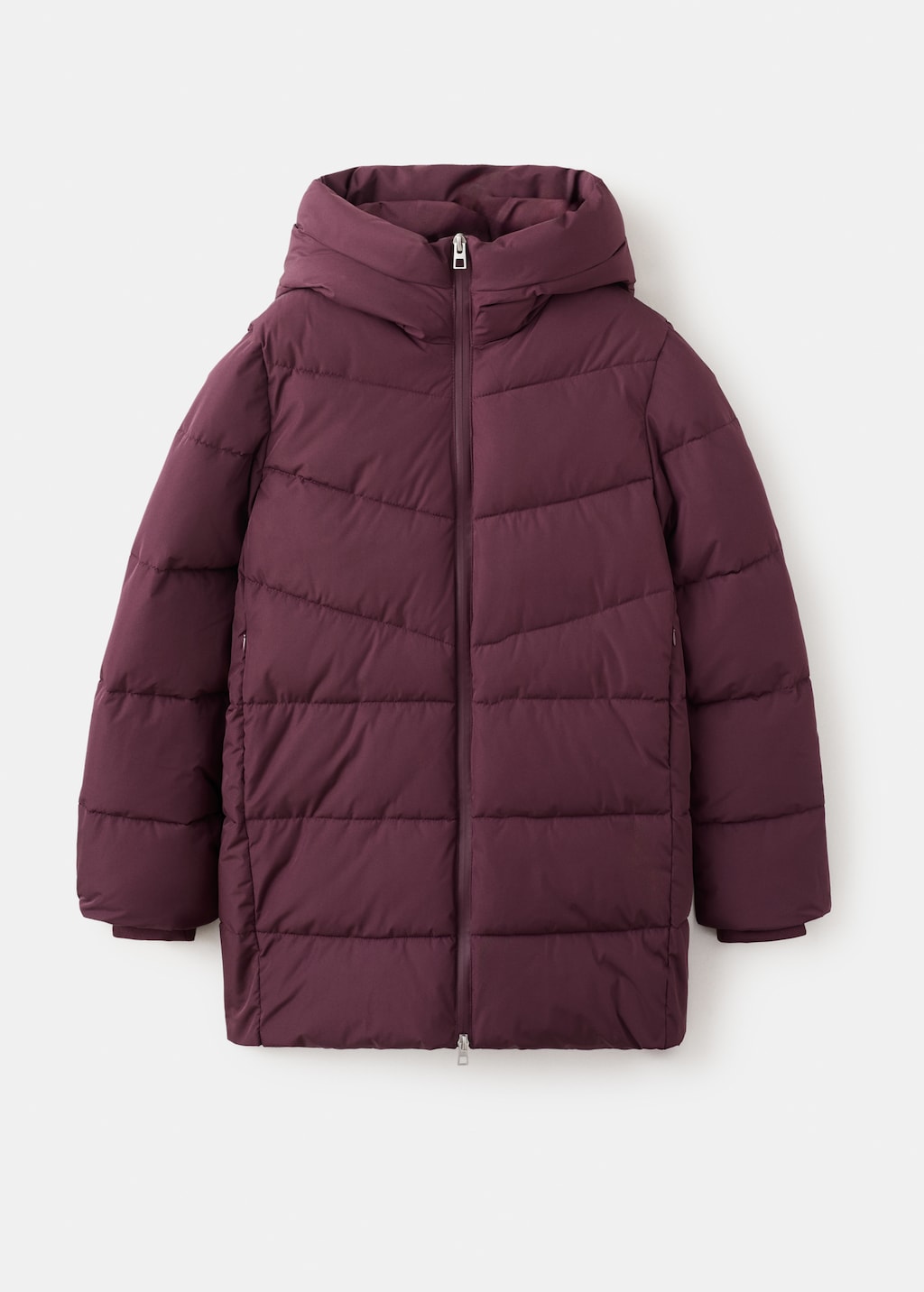 Mango Hood puffer coat