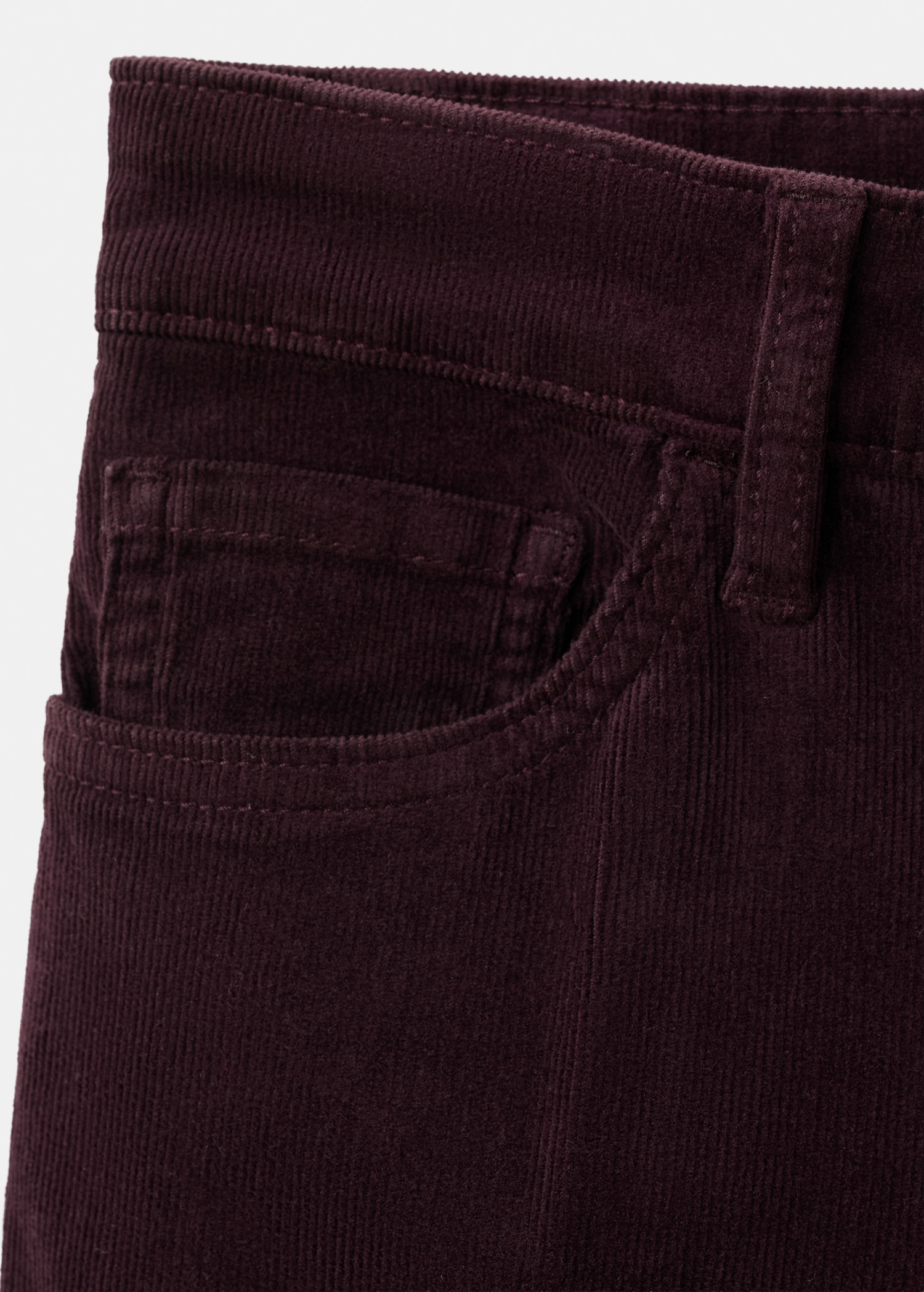 Corduroy flared jeans - Detail van het artikel 0