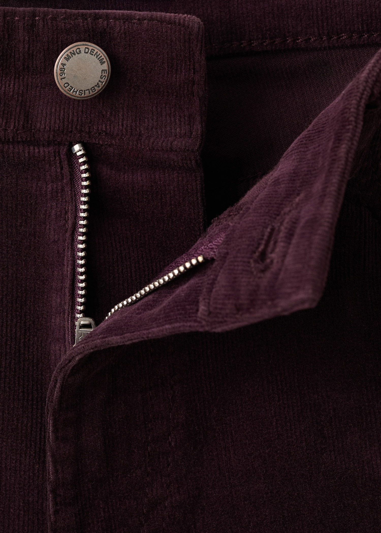 Corduroy flared jeans - Detail van het artikel 8