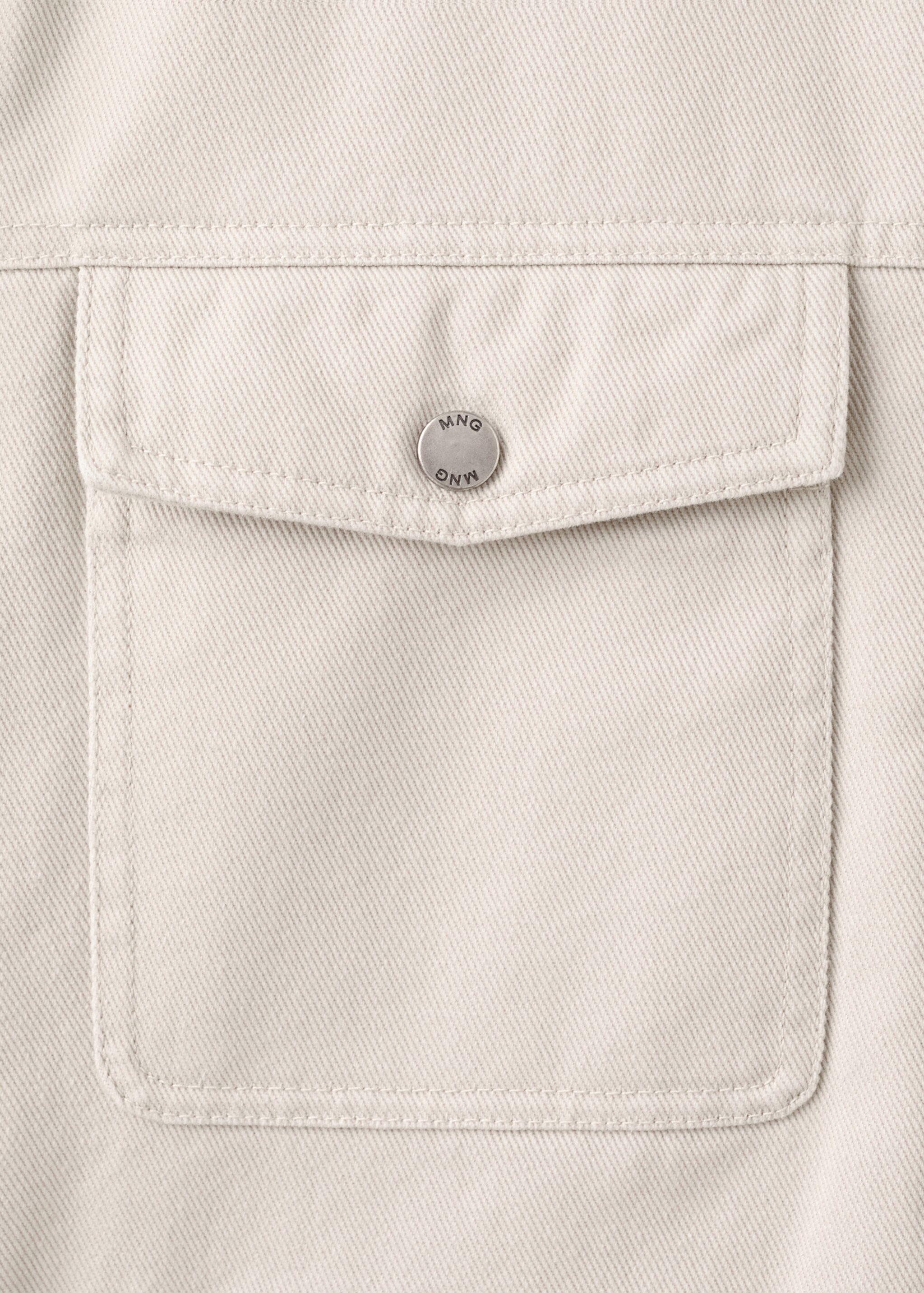 Blouson en jean doublure imitation mouton retourné - Détail de l'article 0, Sable. Ref: 27061189-00.