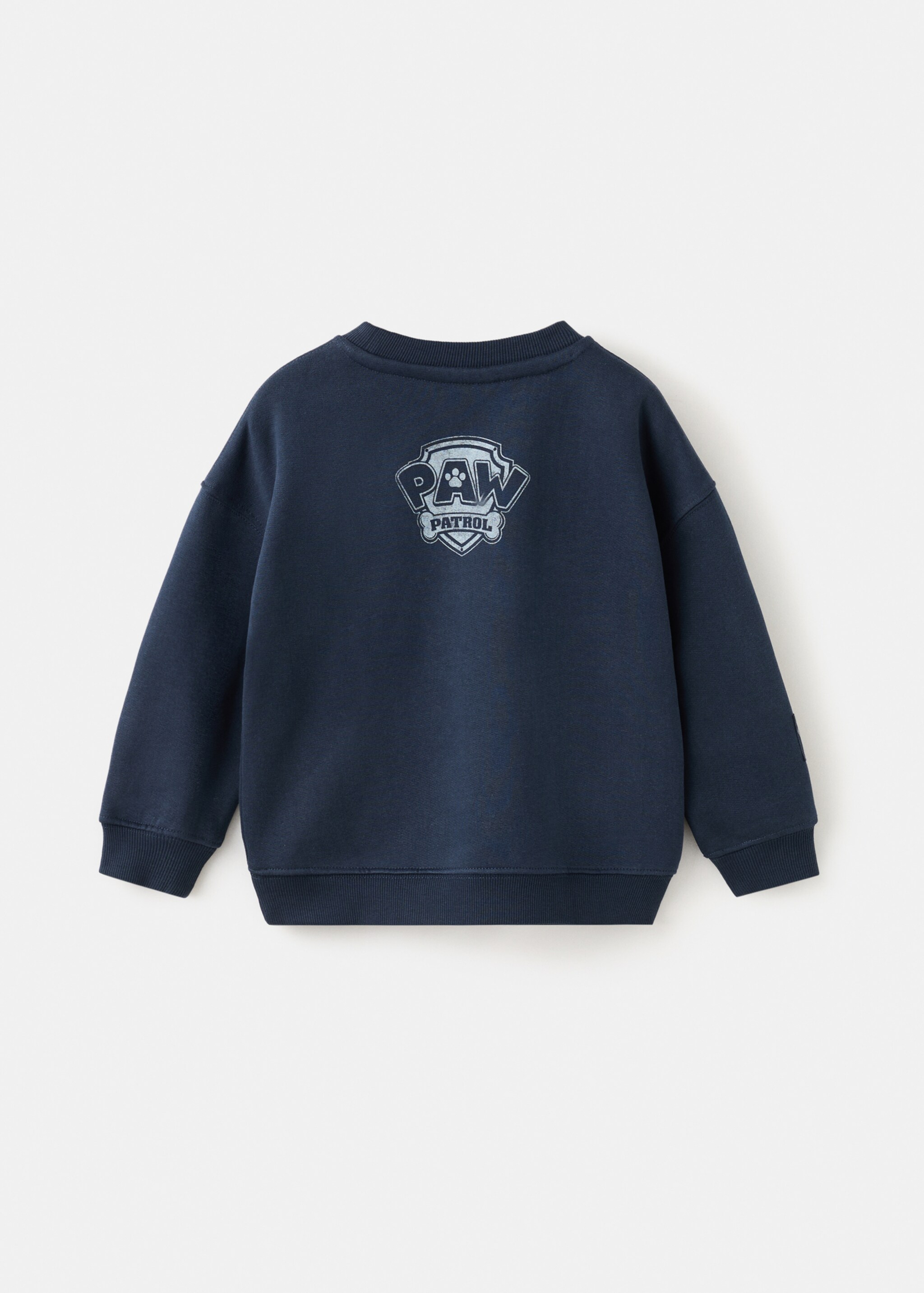 Sweat-shirt Pat'Patrouille - Verso de l’article, Bleu marine. Ref: 27061193-00.