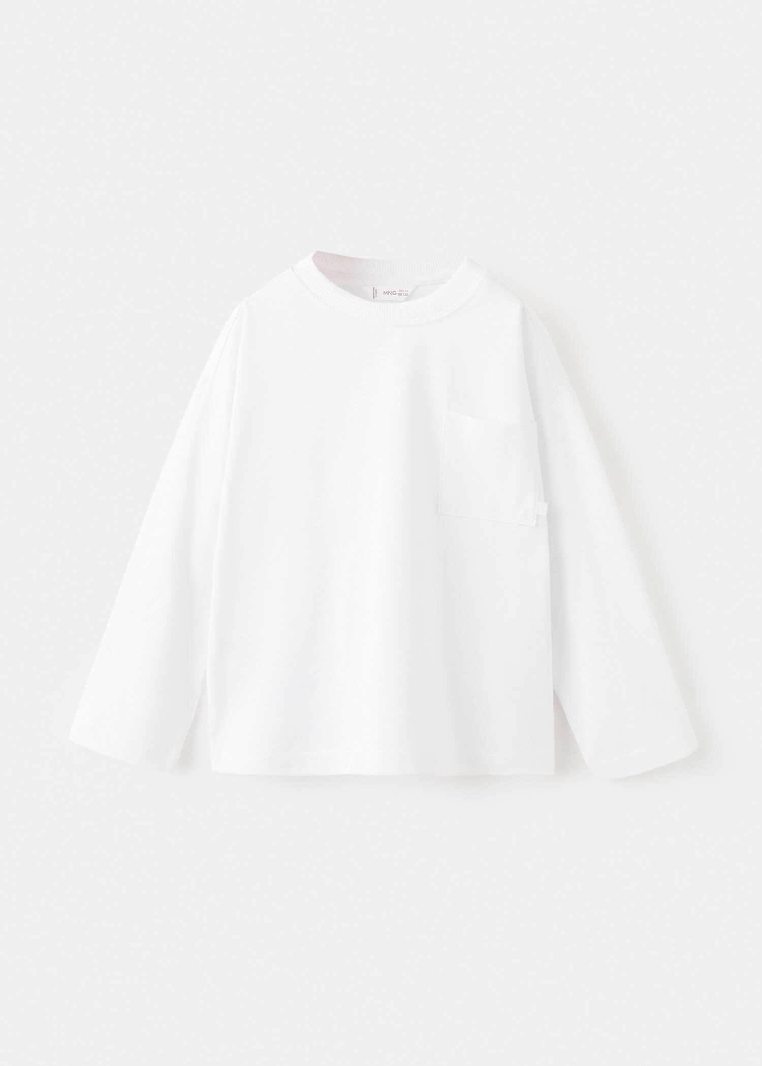 Pocket cotton T-shirt - Article without model