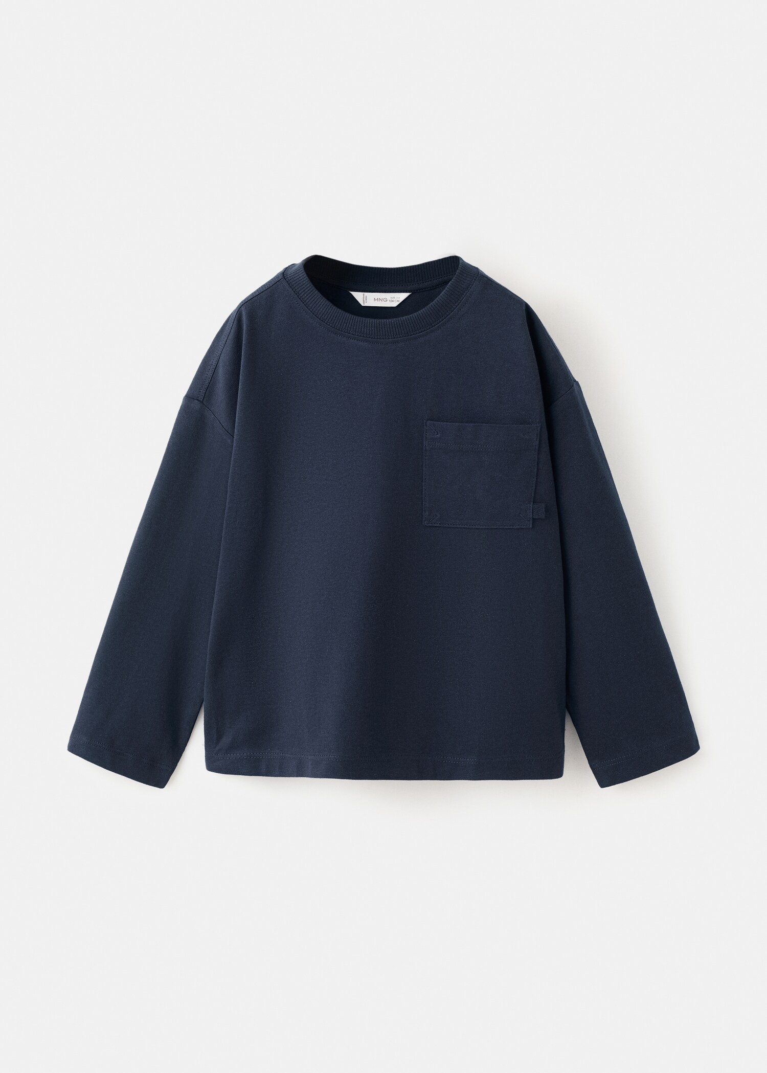 Pocket cotton T-shirt - Article without model