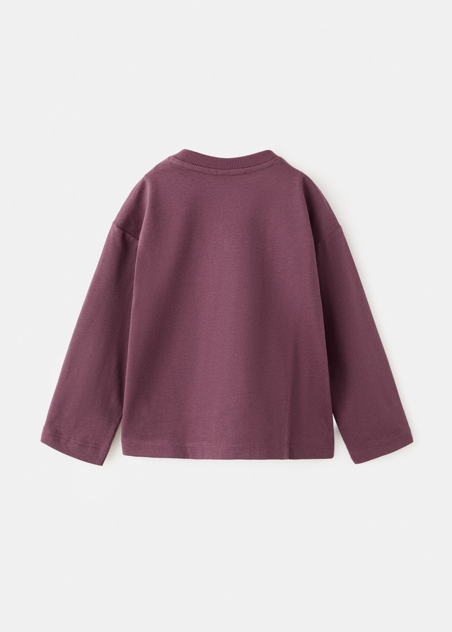 Pocket cotton T-shirt - Reverse of the article