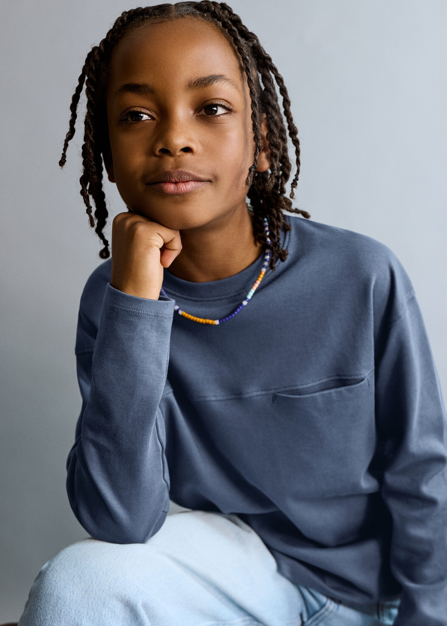 T-shirt couture poche - Détail de l'article 1