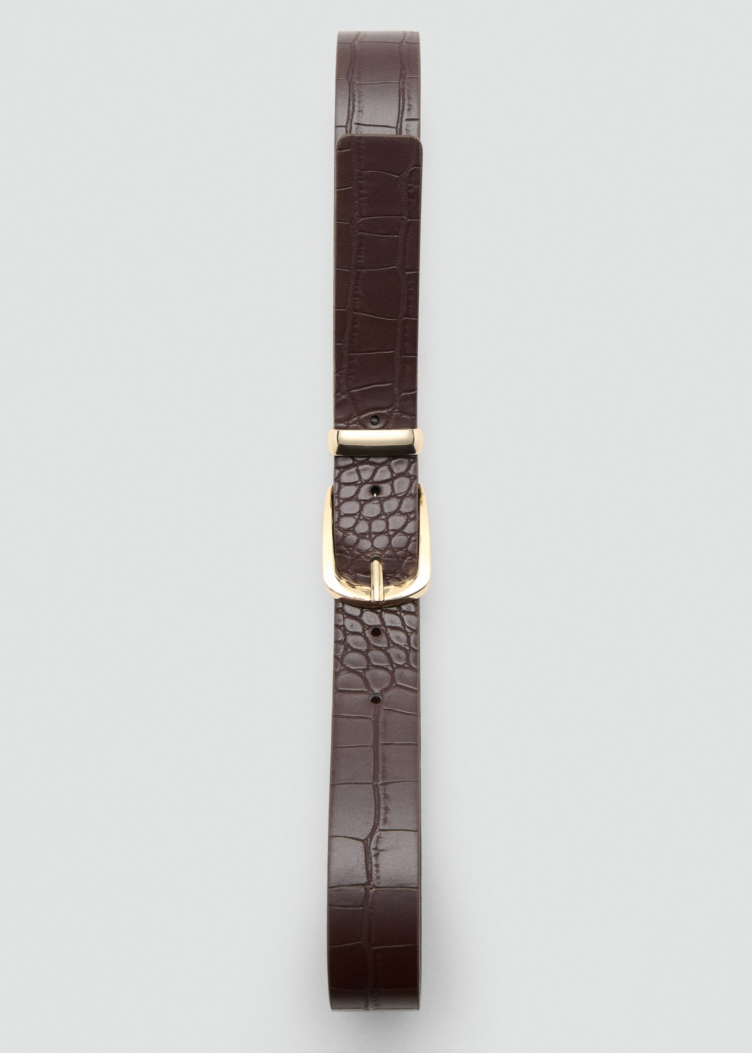 Croco faux-leather belt - Details of the article 2