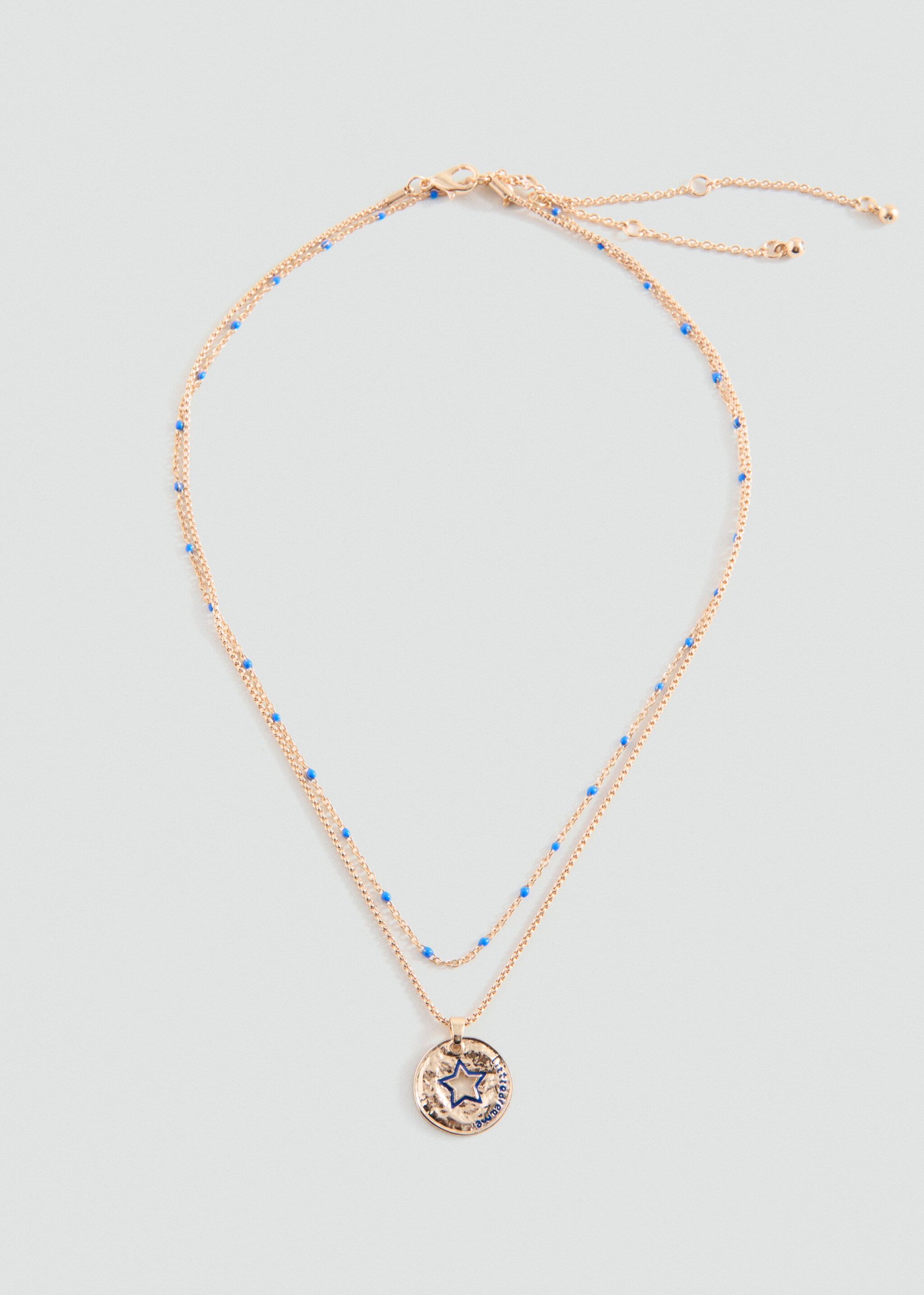 2 pack of necklaces - Article without model, Gold. Ref: 27061205-00.