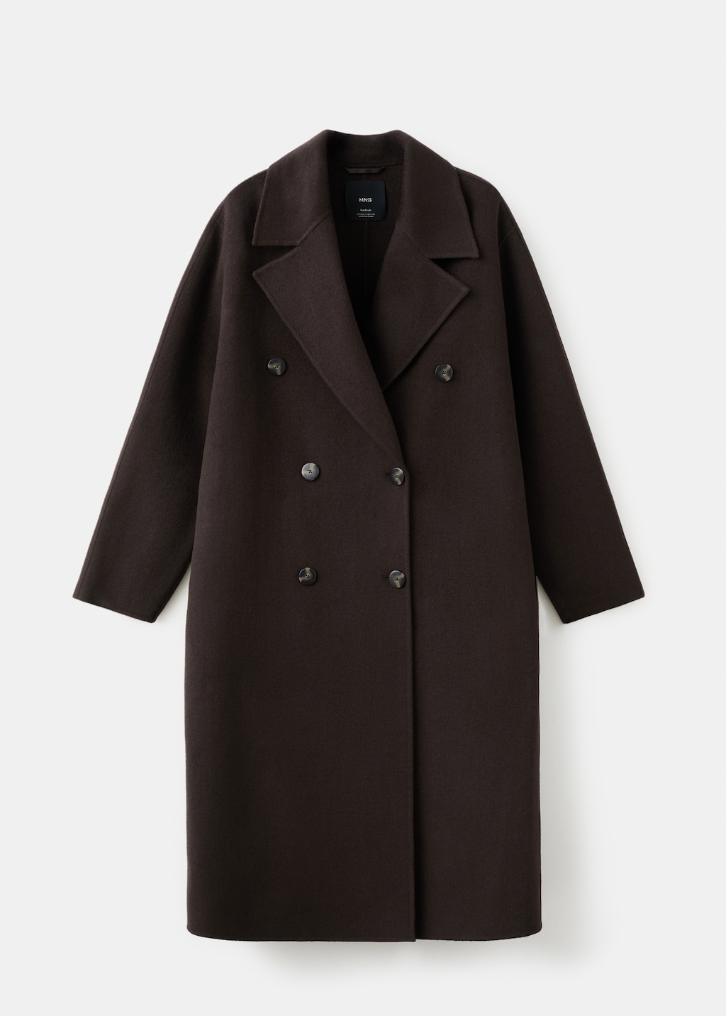 Handmade oversized wool coat