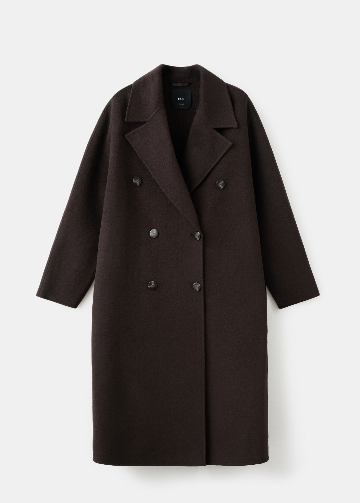 Handmade oversized wool coat - Article without model