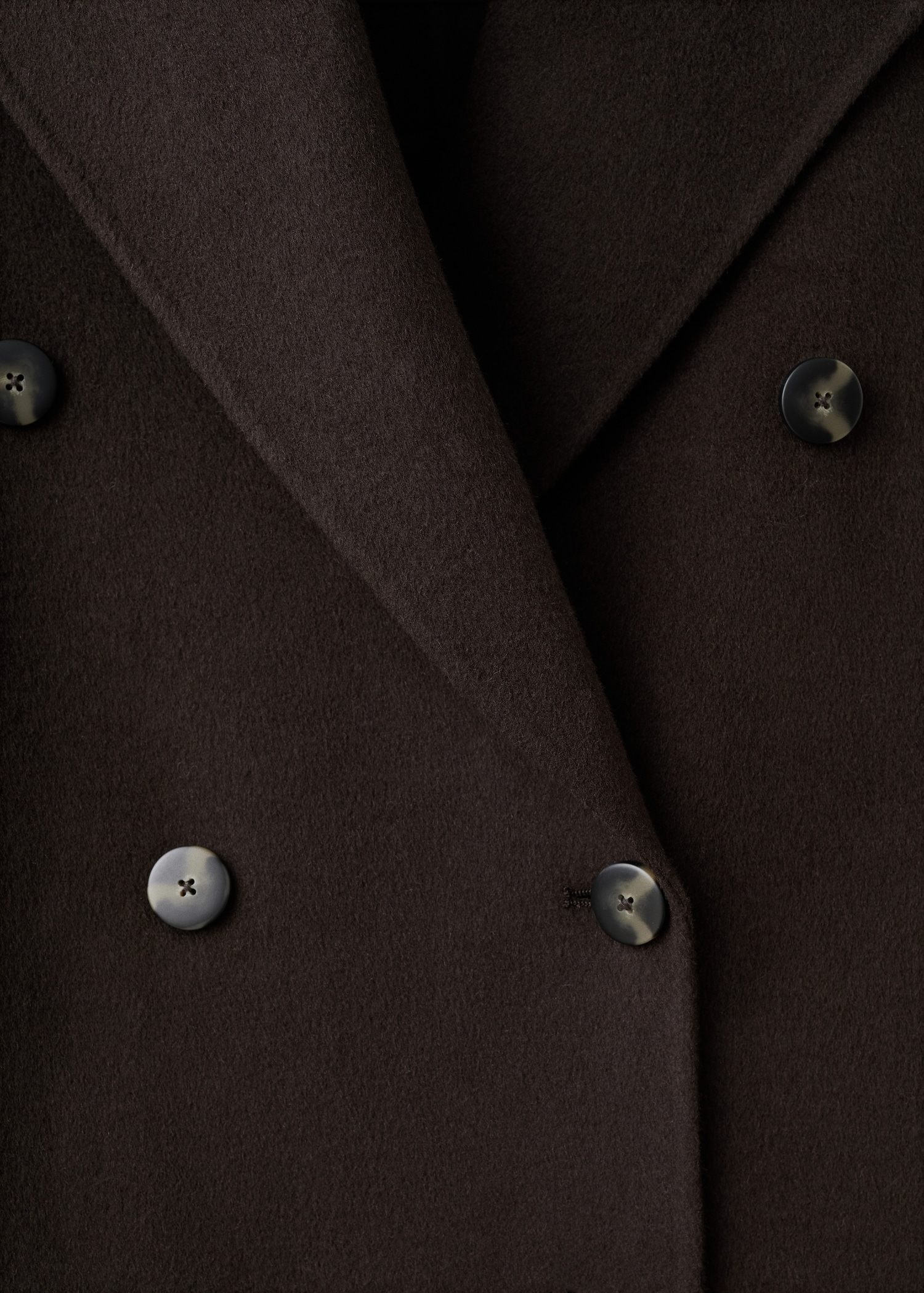 Handmade oversized wool coat - Details of the article 8