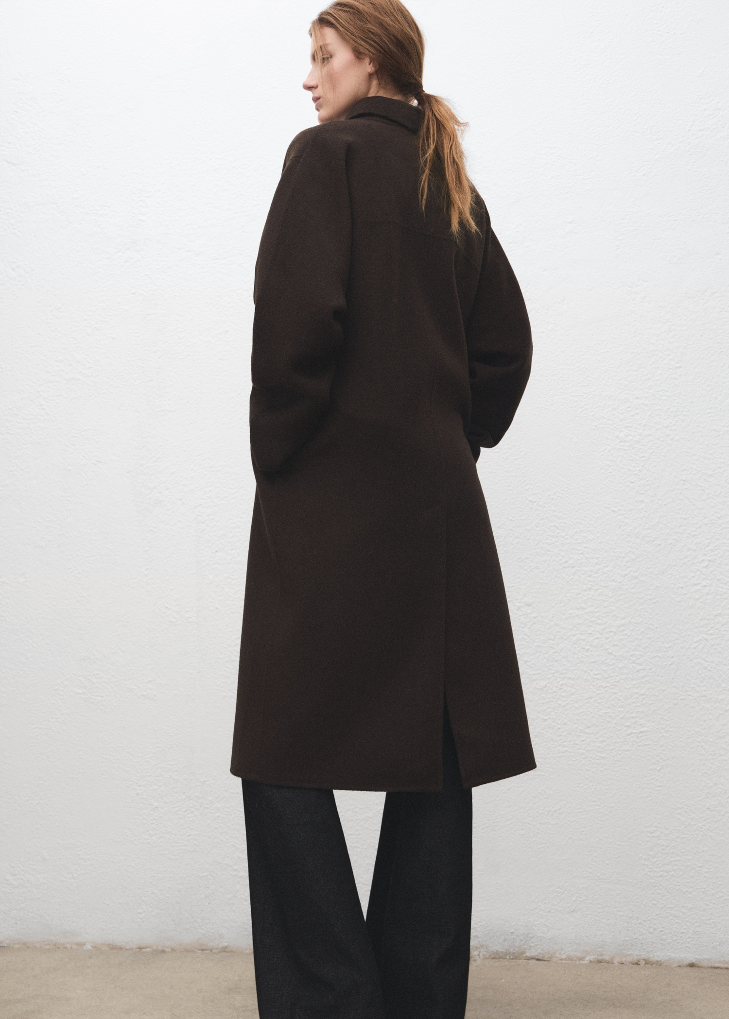 Handmade Oversized Wool Coat