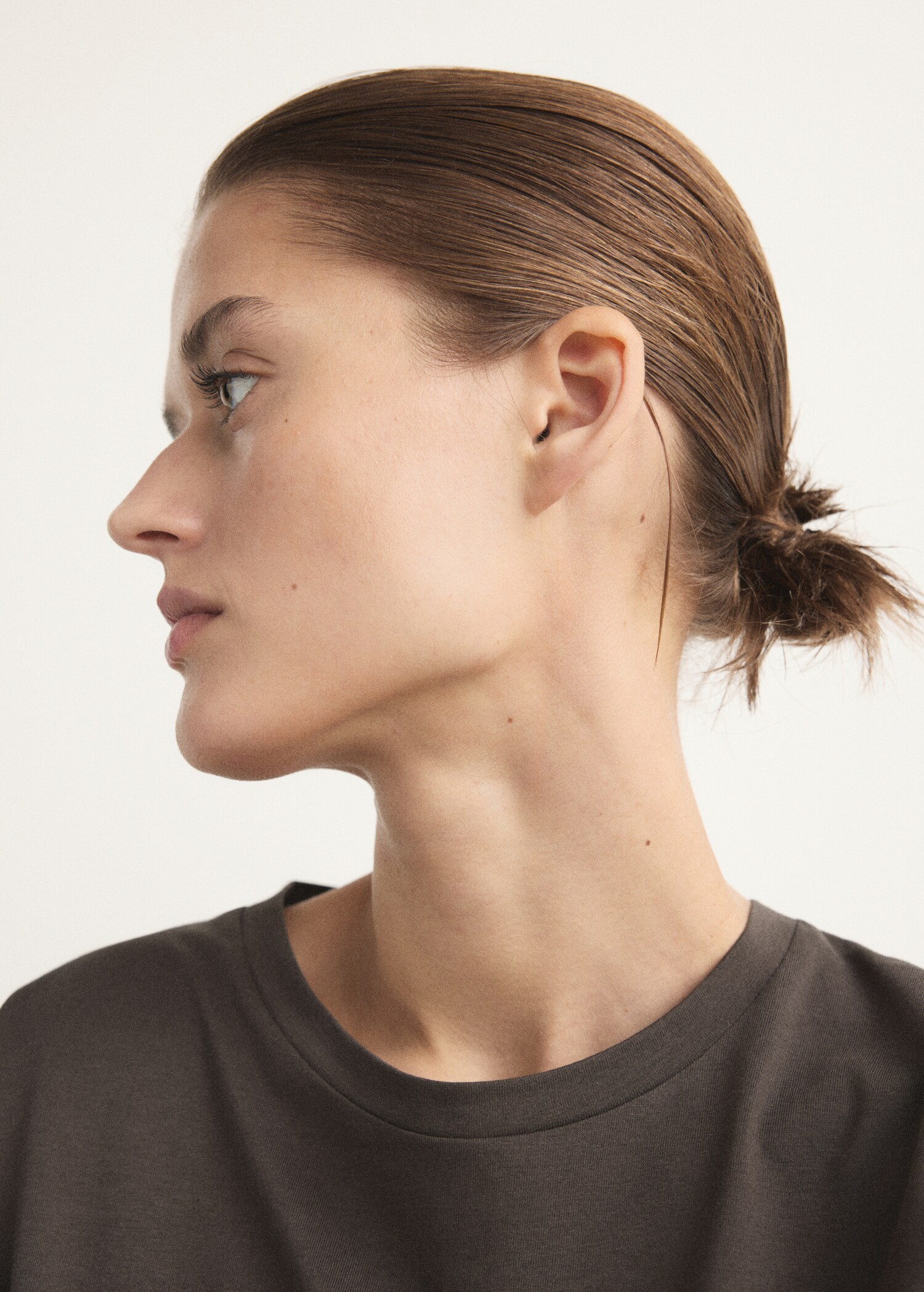 Cotton two-piece short-sleeved pyjamas - Details of the article 1