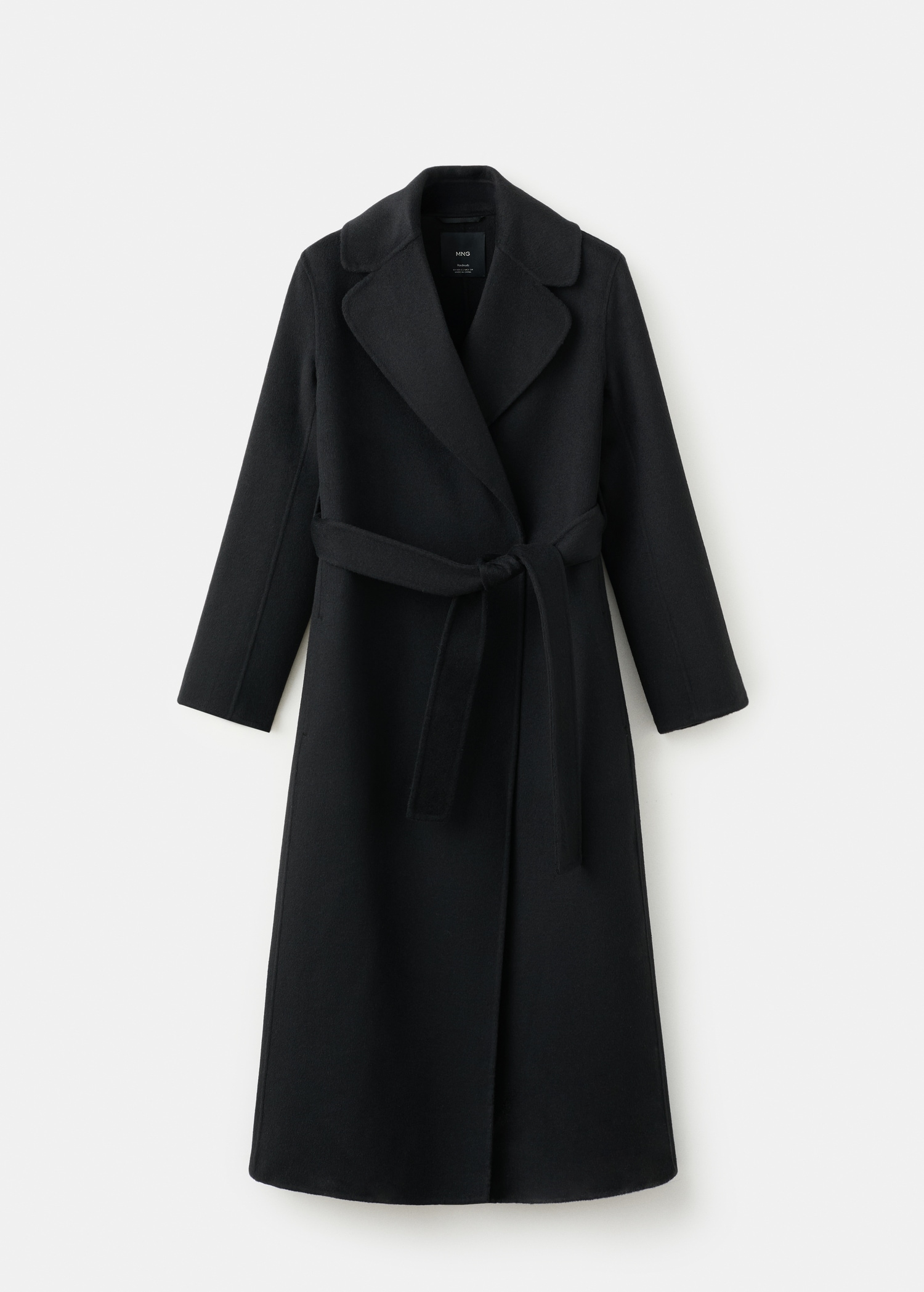 Handmade Wool Coat With Belt