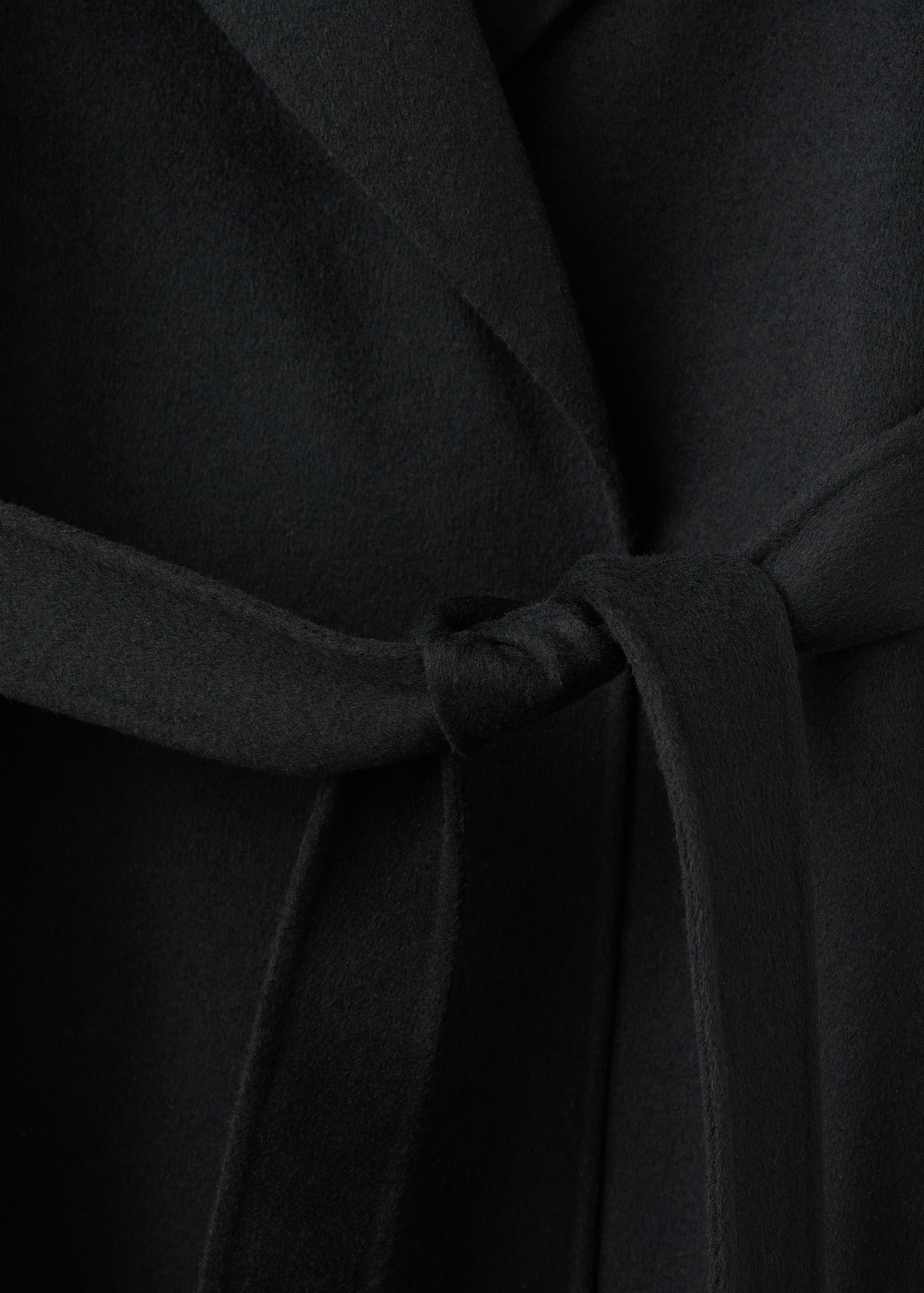 Handmade Wool Coat With Belt