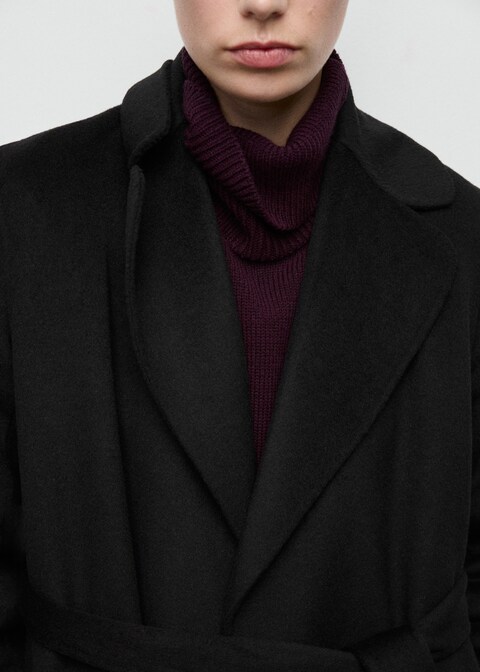 Handmade wool coat hover