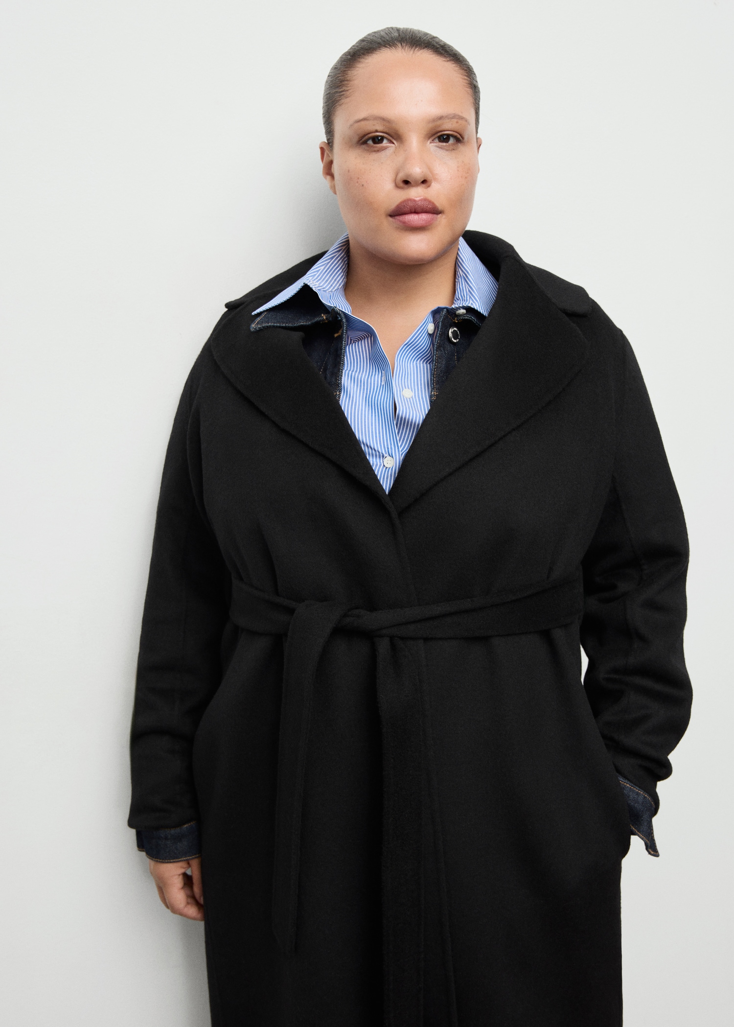 Handmade Wool Coat With Belt