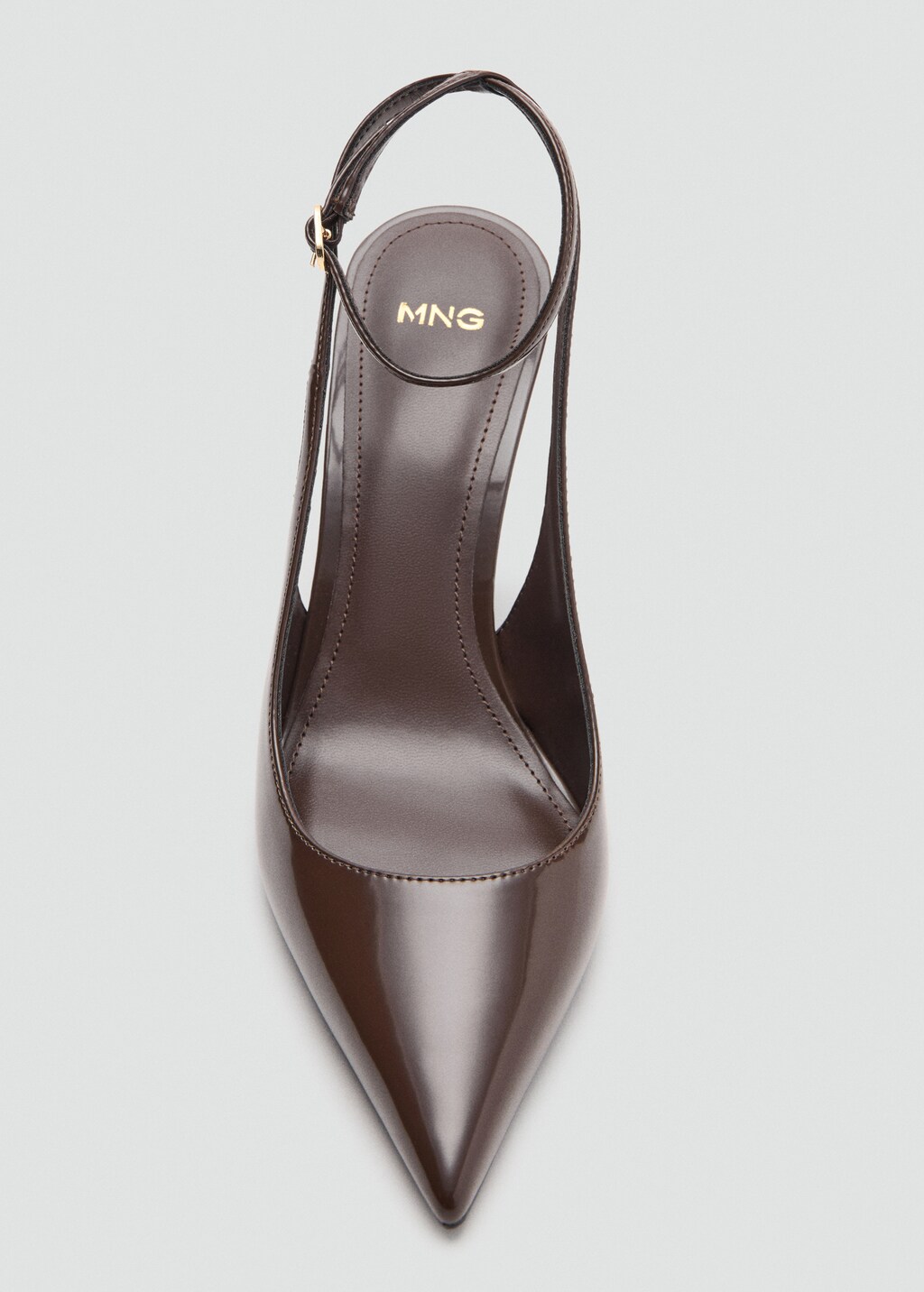 Mango Ankle-cuff heel shoes