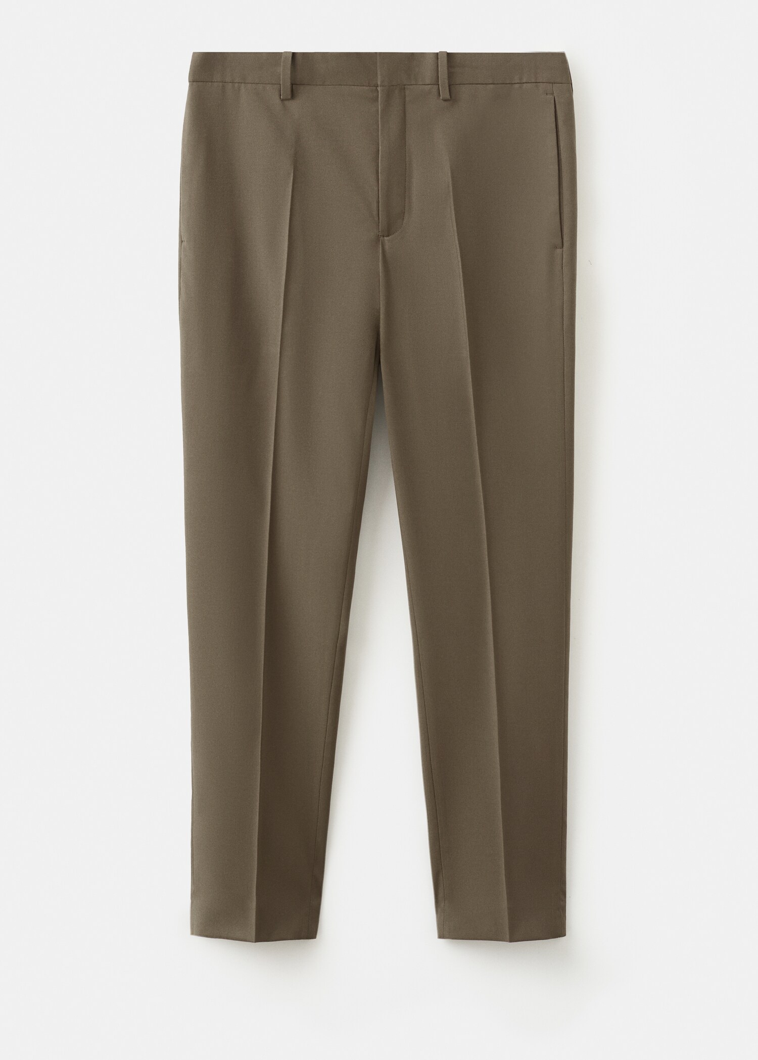 Stretch fabric super slim-fit suit trousers - Article without model