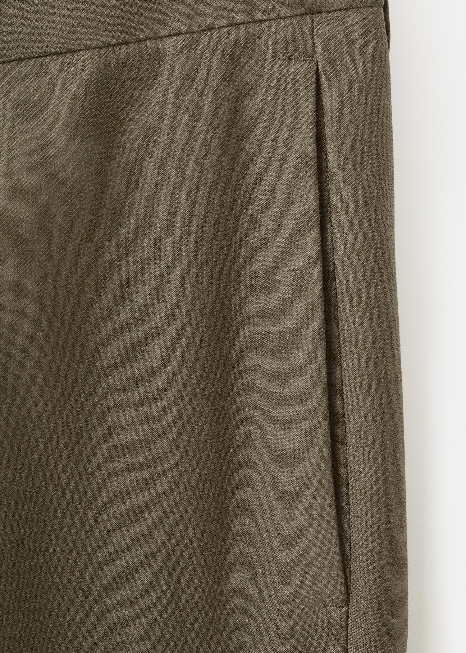 Stretch fabric super slim-fit suit trousers - Details of the article 0