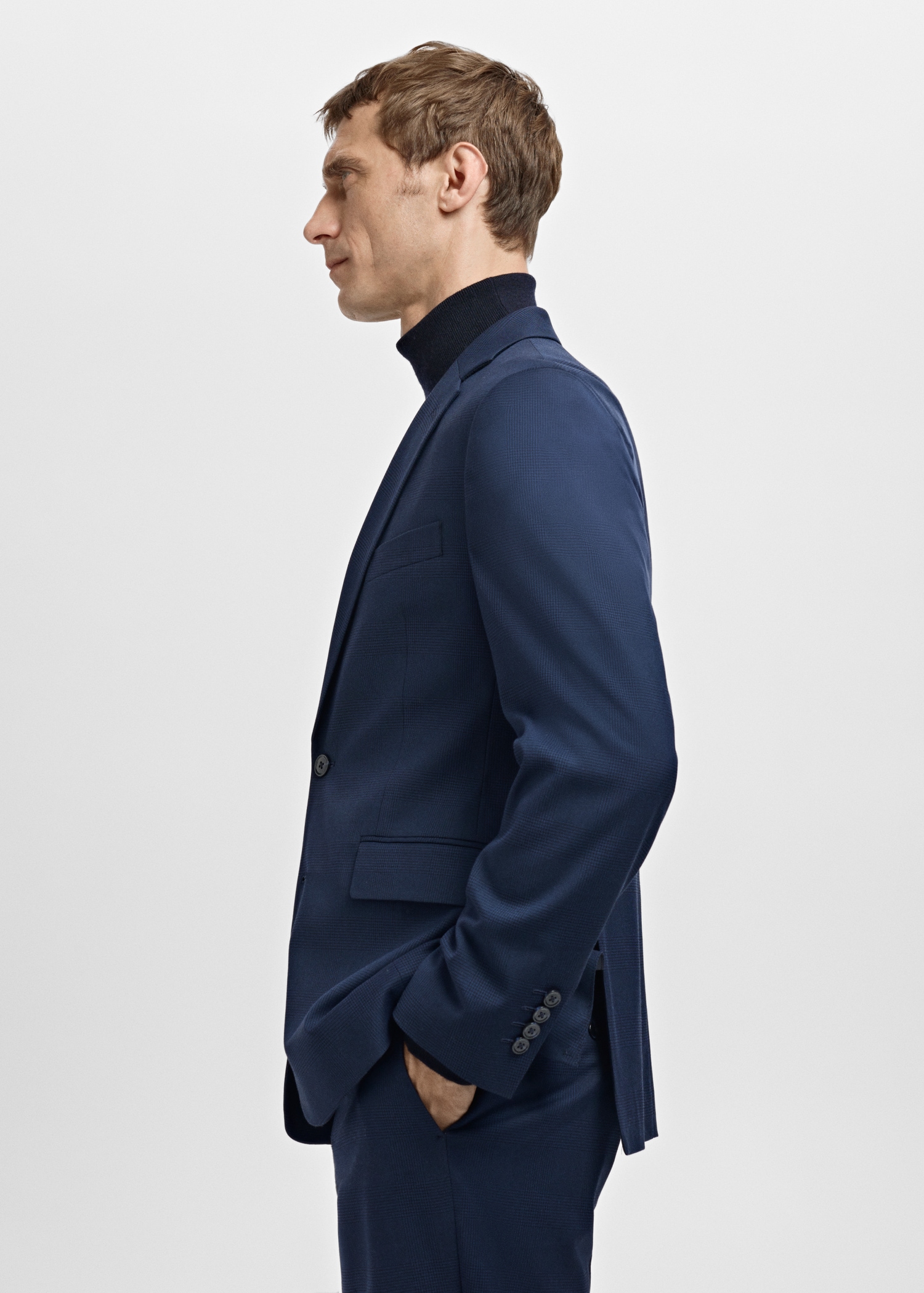 Milan slim-fit suit jacket - Details of the article 2