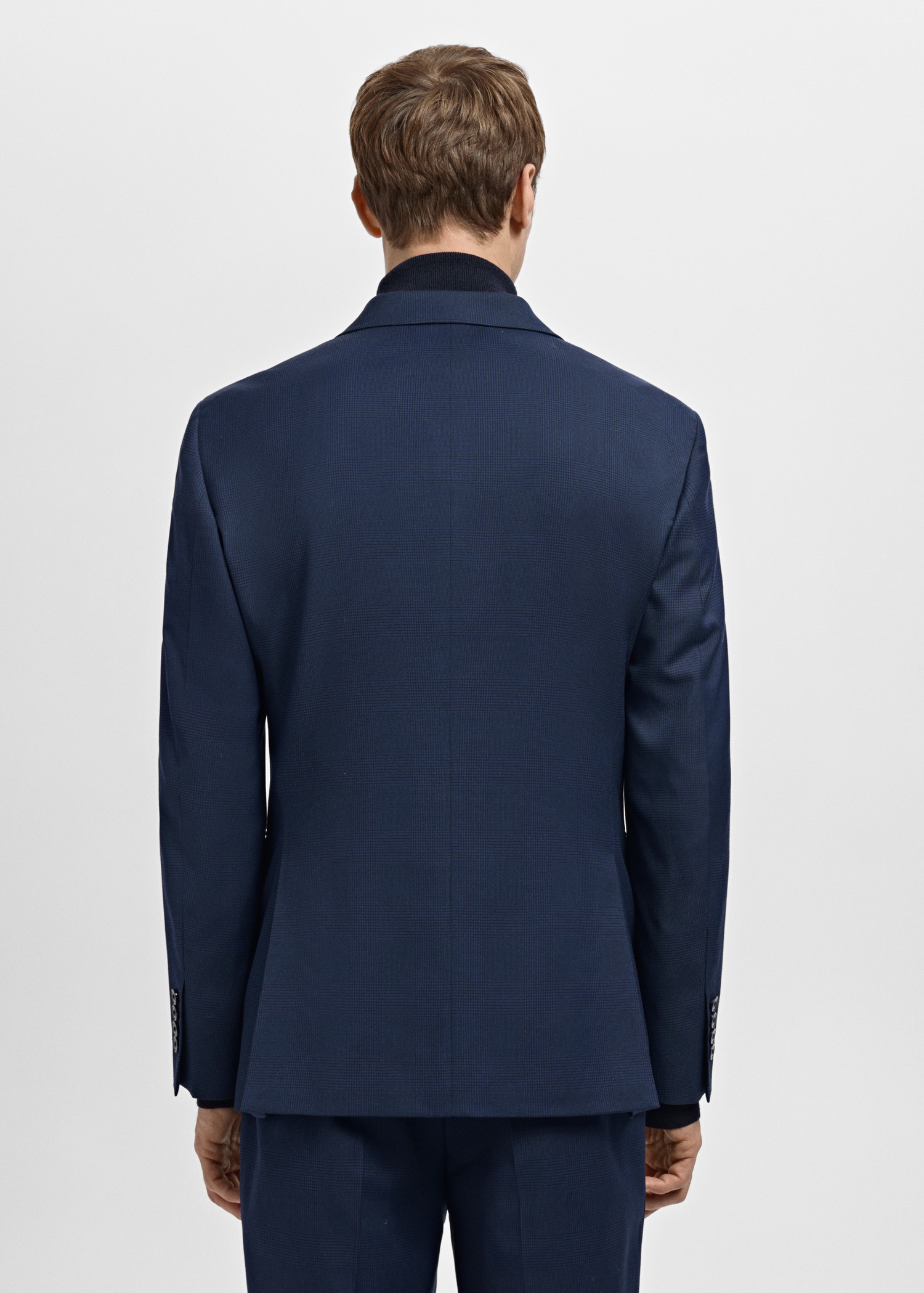 Milan slim-fit suit jacket - Reverse of the article