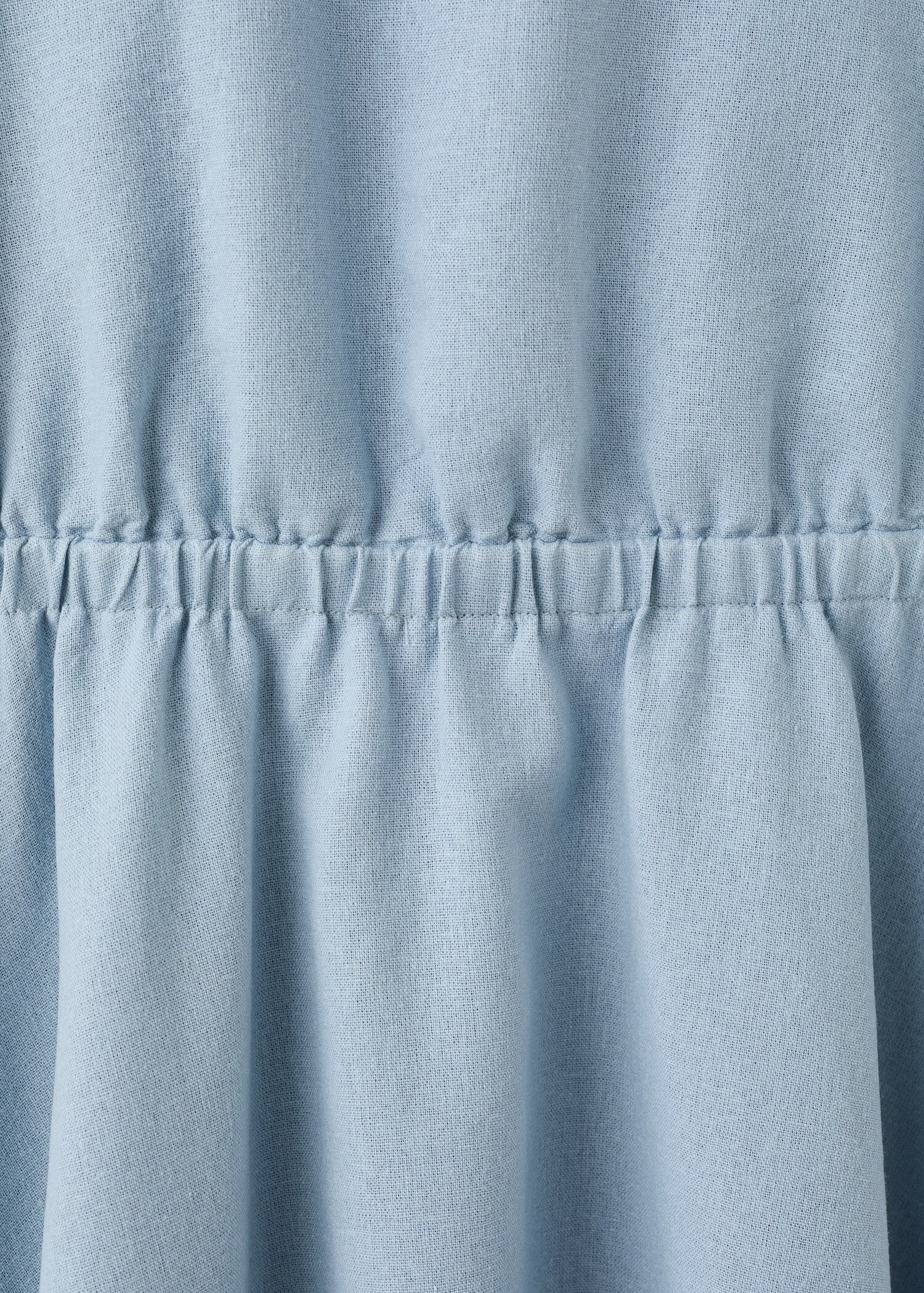 Linen-blend midi dress - Details of the article 8