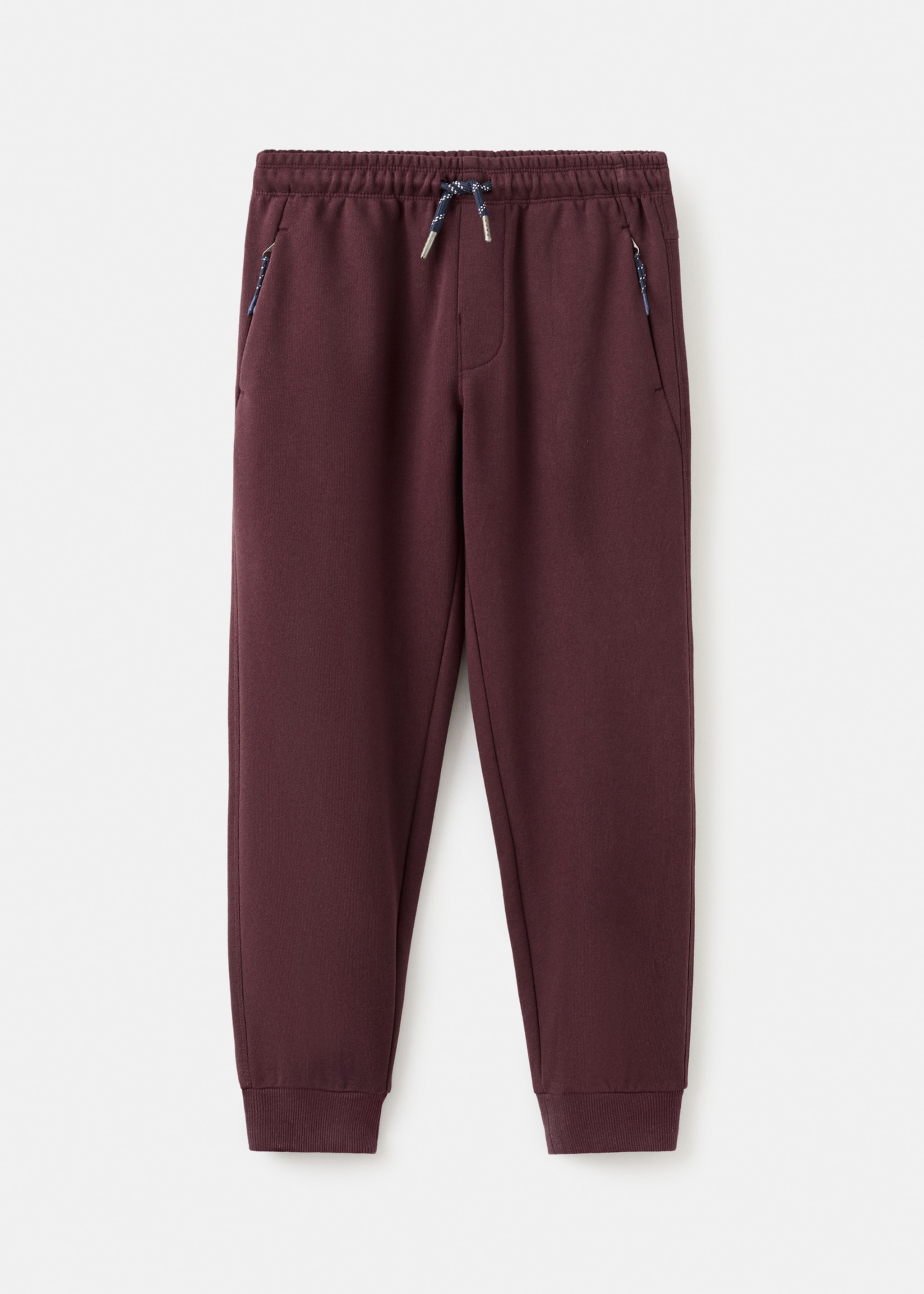 Pantalon de jogging cordon - Article sans modèle, Lie de vin. Ref: 27061230-00.