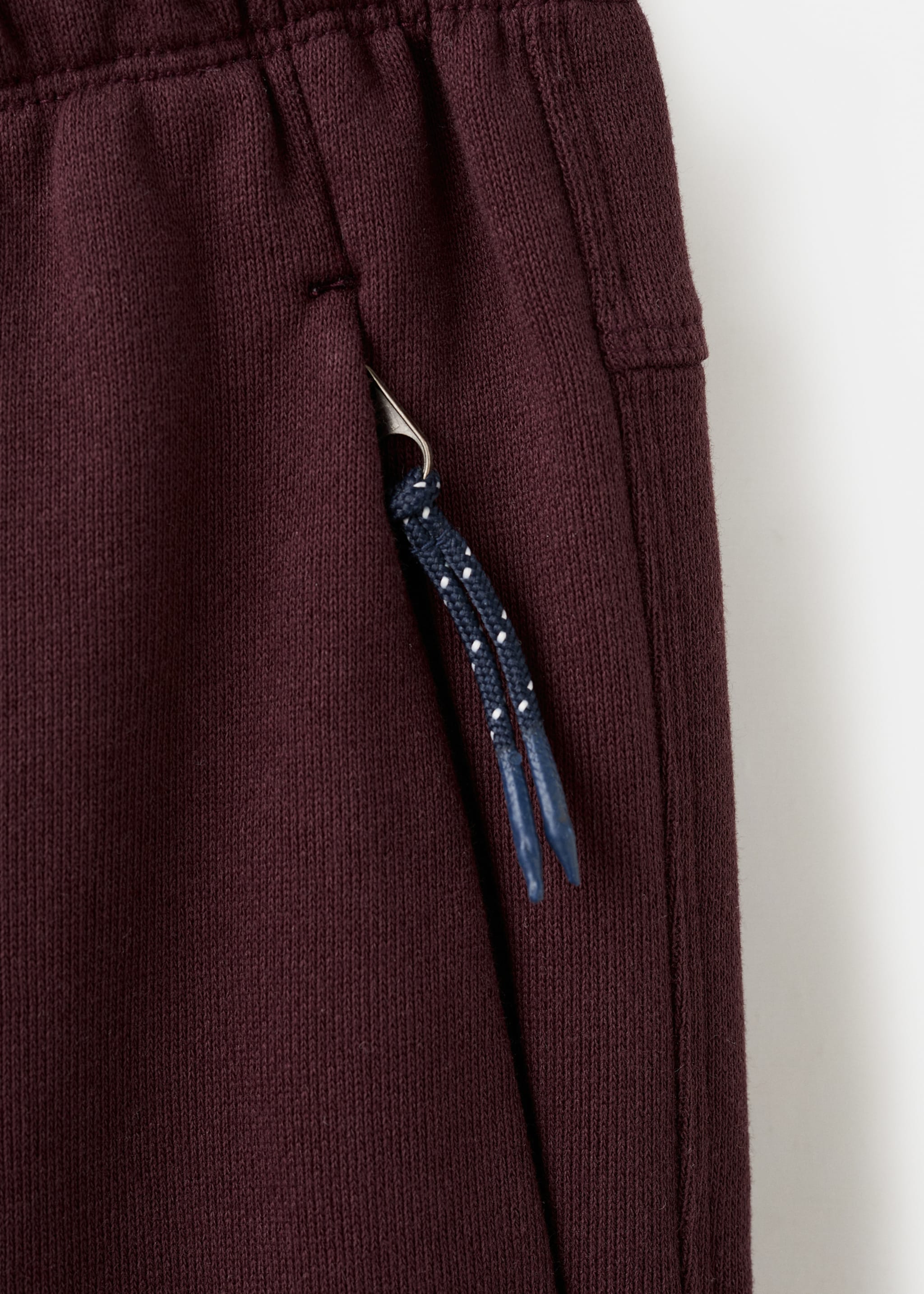 Pantalon de jogging cordon - Détail de l'article 0, Lie de vin. Ref: 27061230-00.