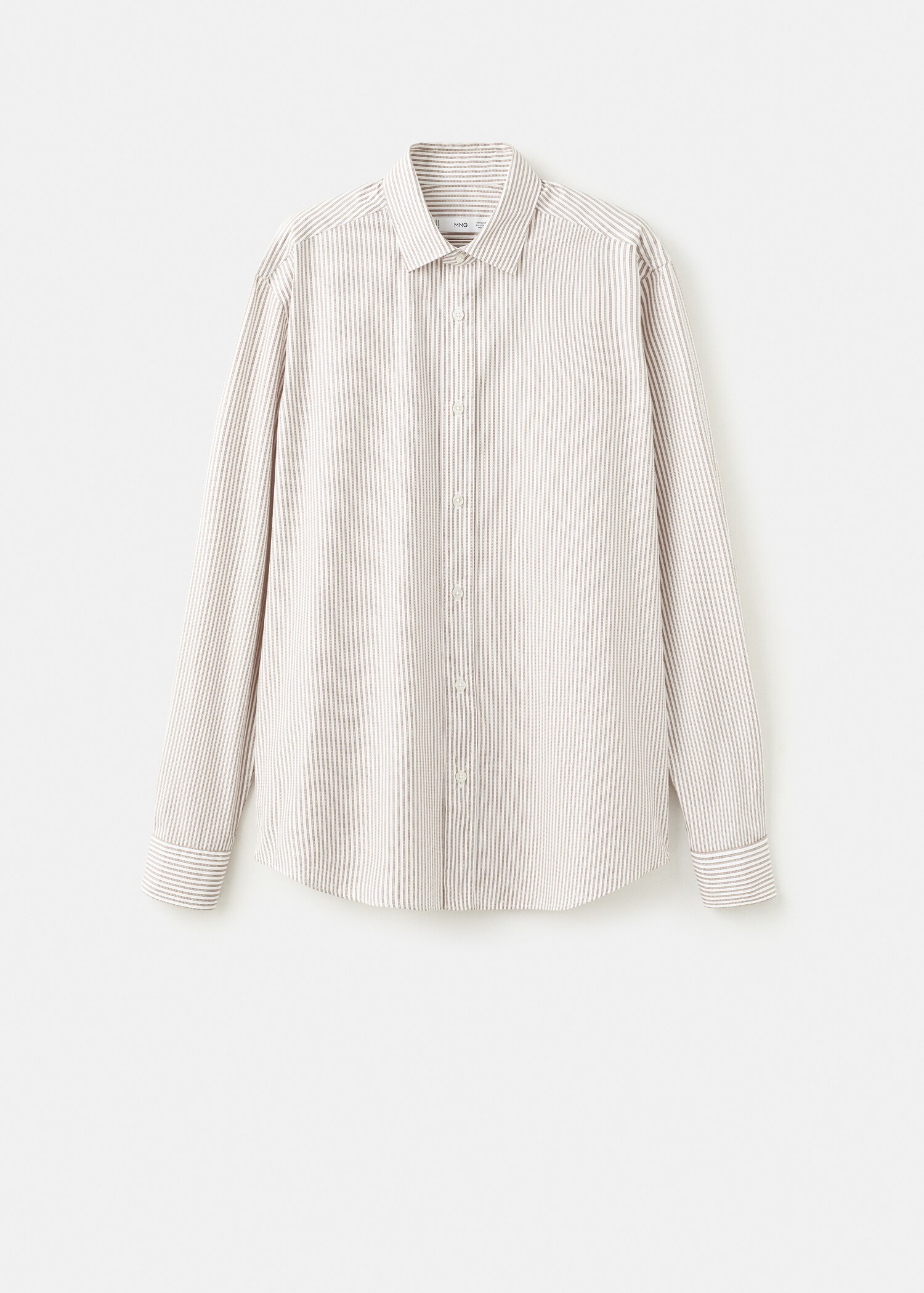 Chemise coton rayures regular-fit - Article sans modèle