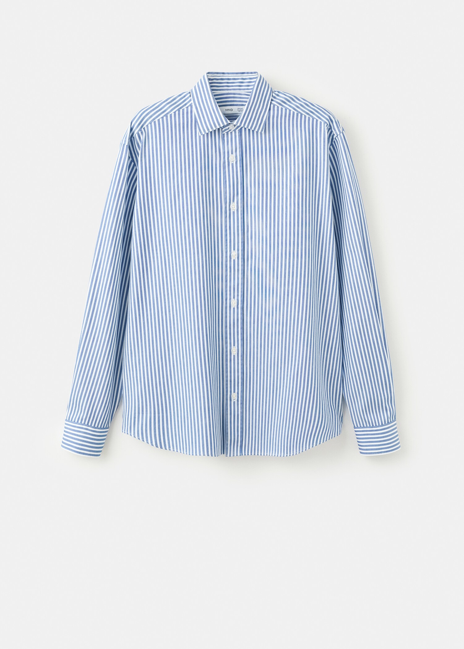 Chemise coton rayures regular-fit - Article sans modèle