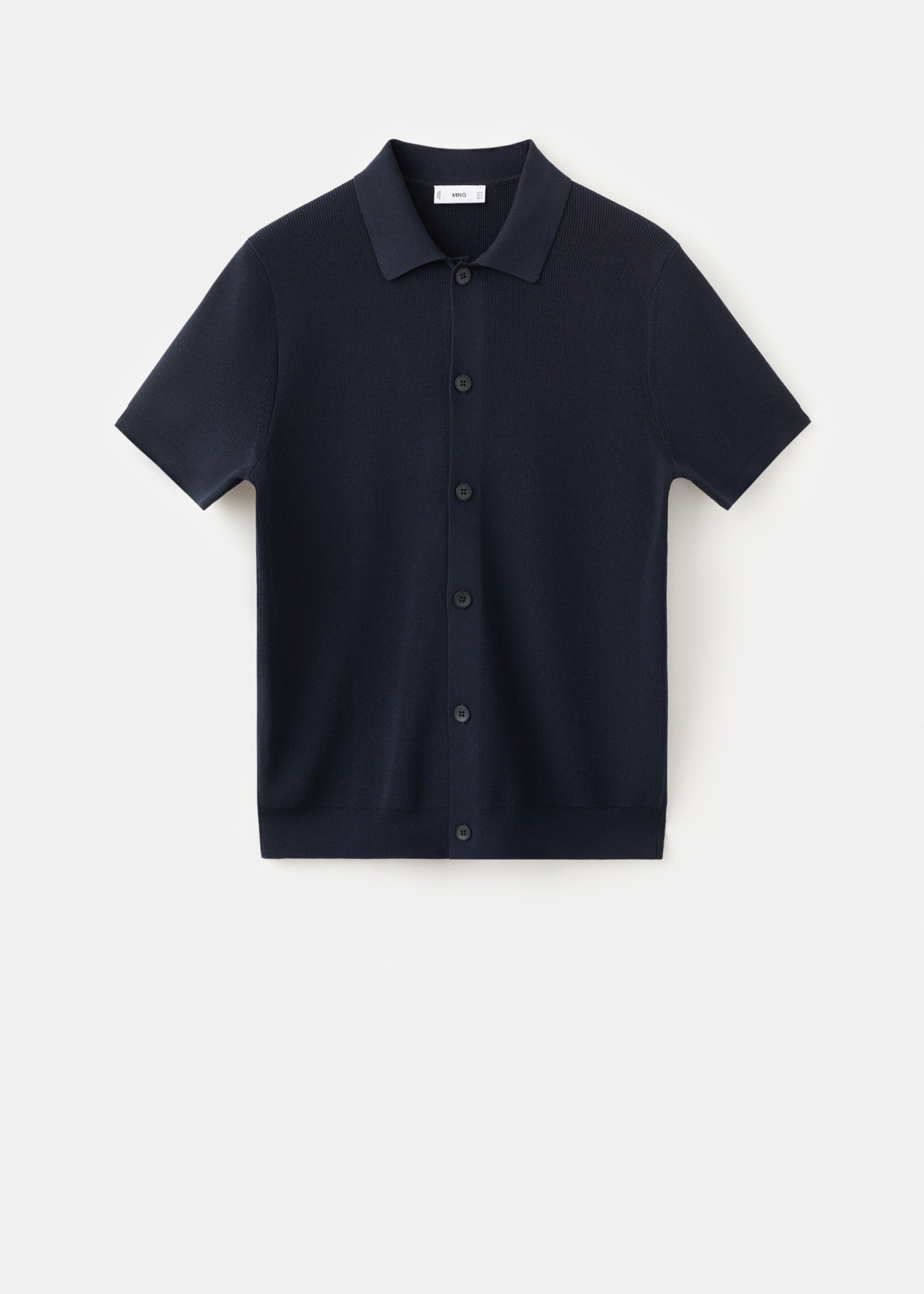 Camisa lino-h - Artículo sin modelo, Azul marino. Ref: 27061234-00.