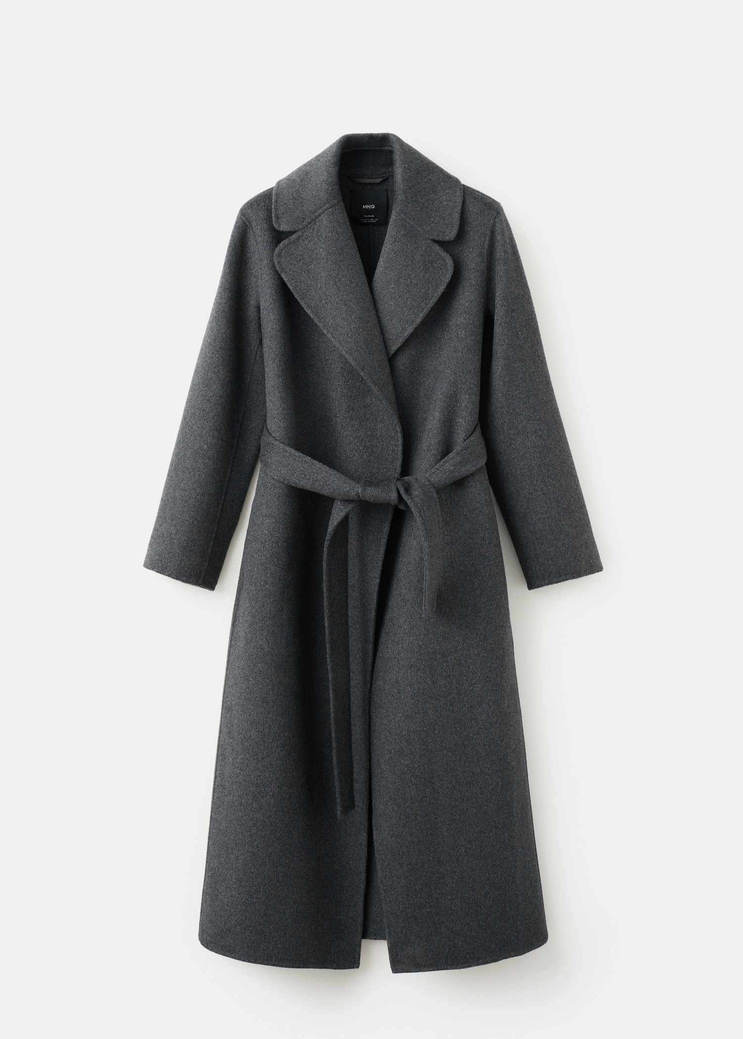 Handmade Wool Coat With Belt