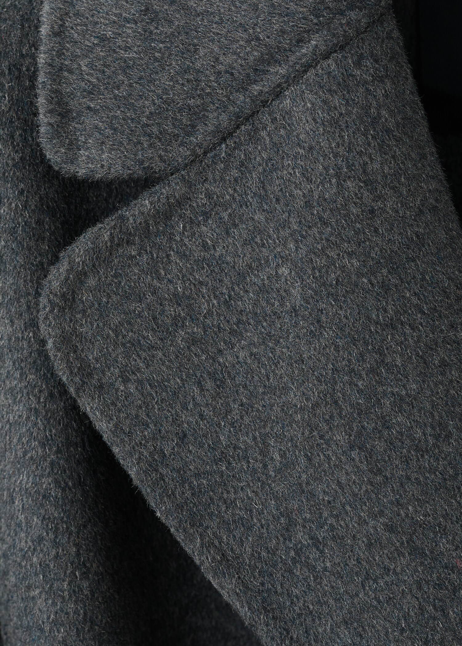 Manteau en laine handmade avec ceinture - Détail de l'article 0