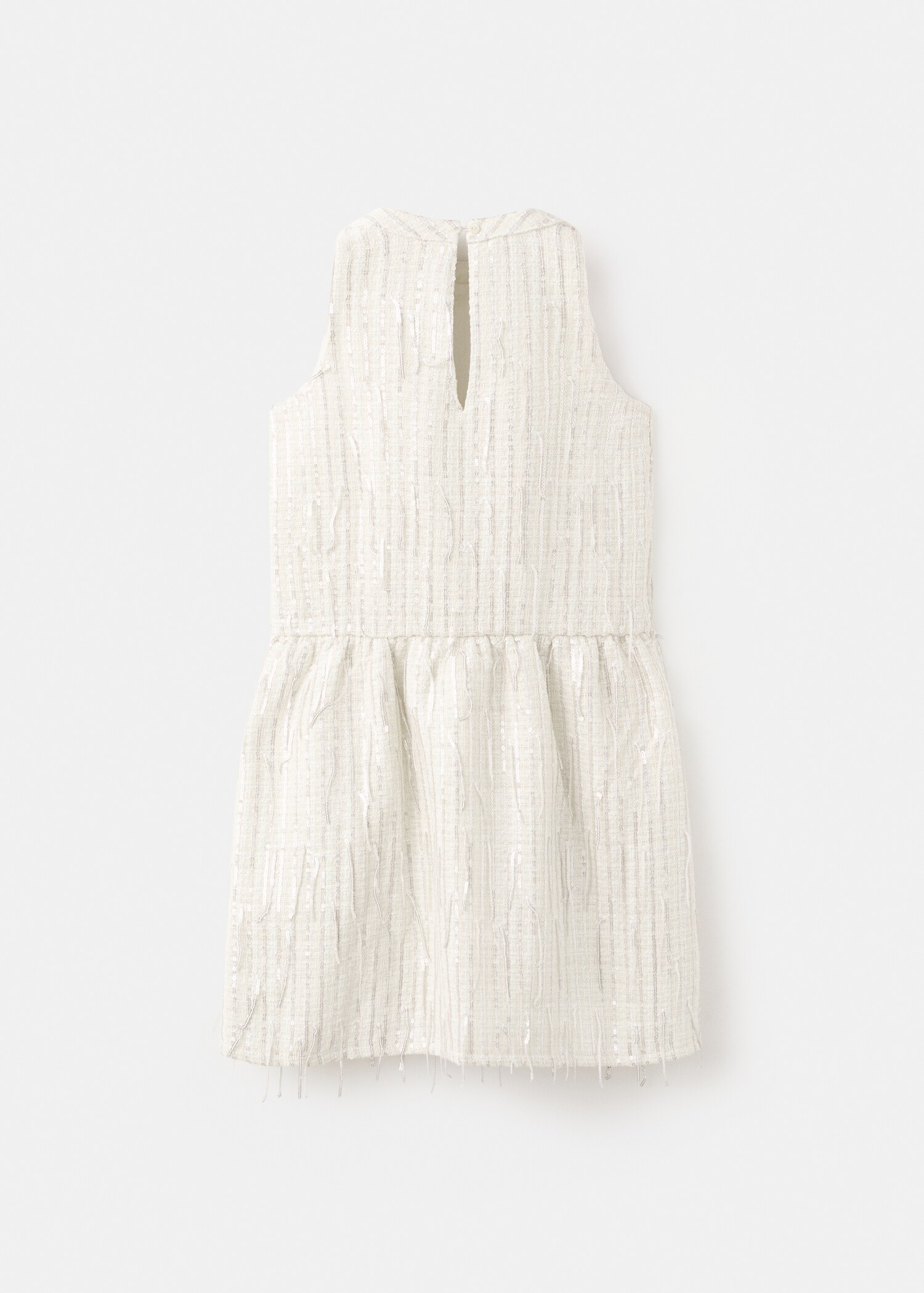 Sequined dress - Reverse of the article