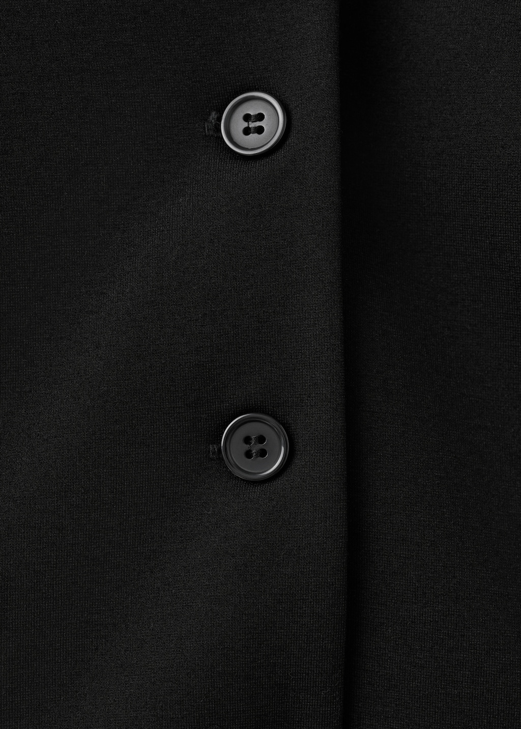 Halter-neck vest with buttons - image 5