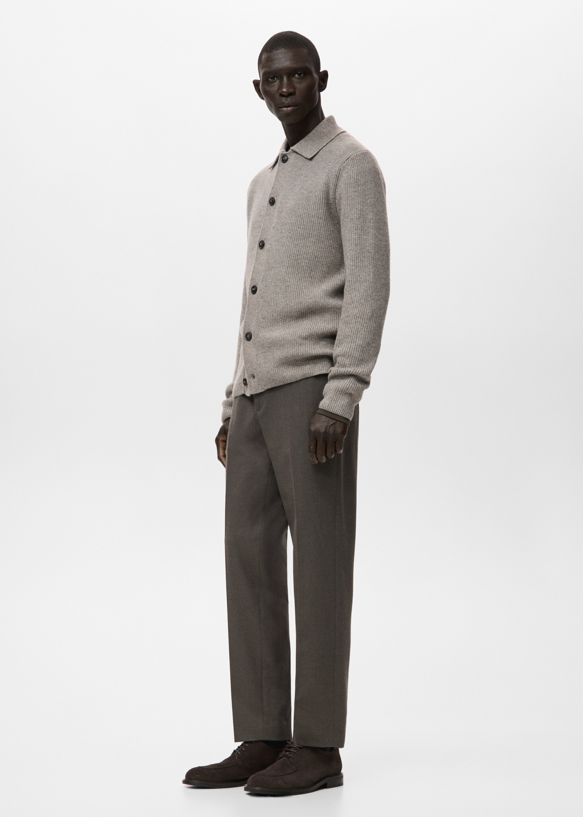 Cardigan dina - Detalle del artículo 2, Marrón medio. Ref: 27061251-00.