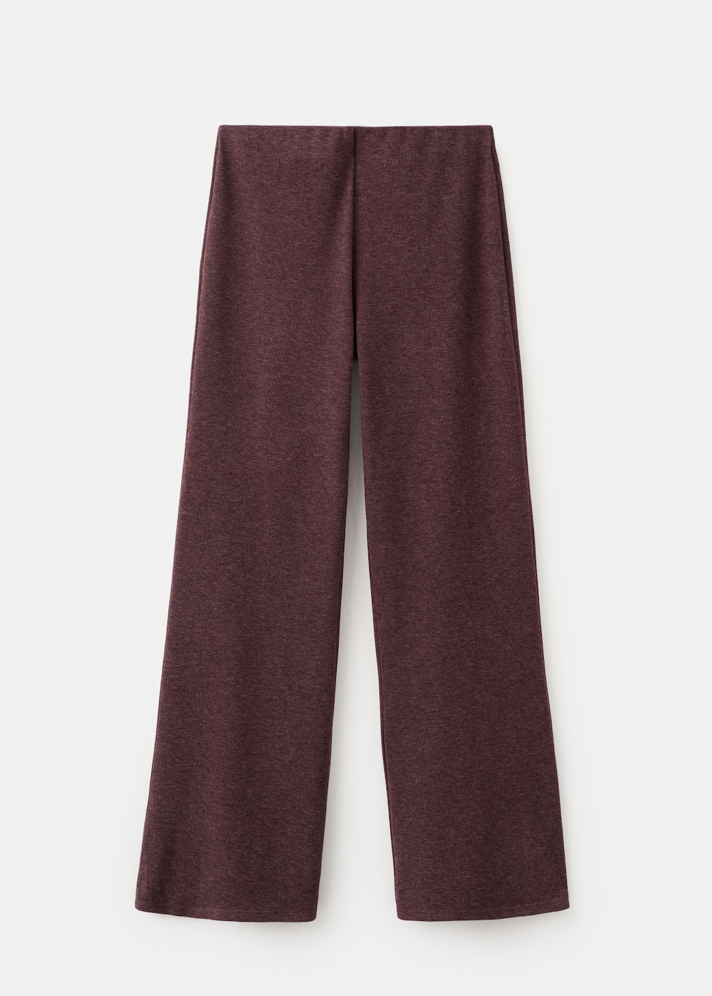 Knitted pants with elastic waistband - image 5