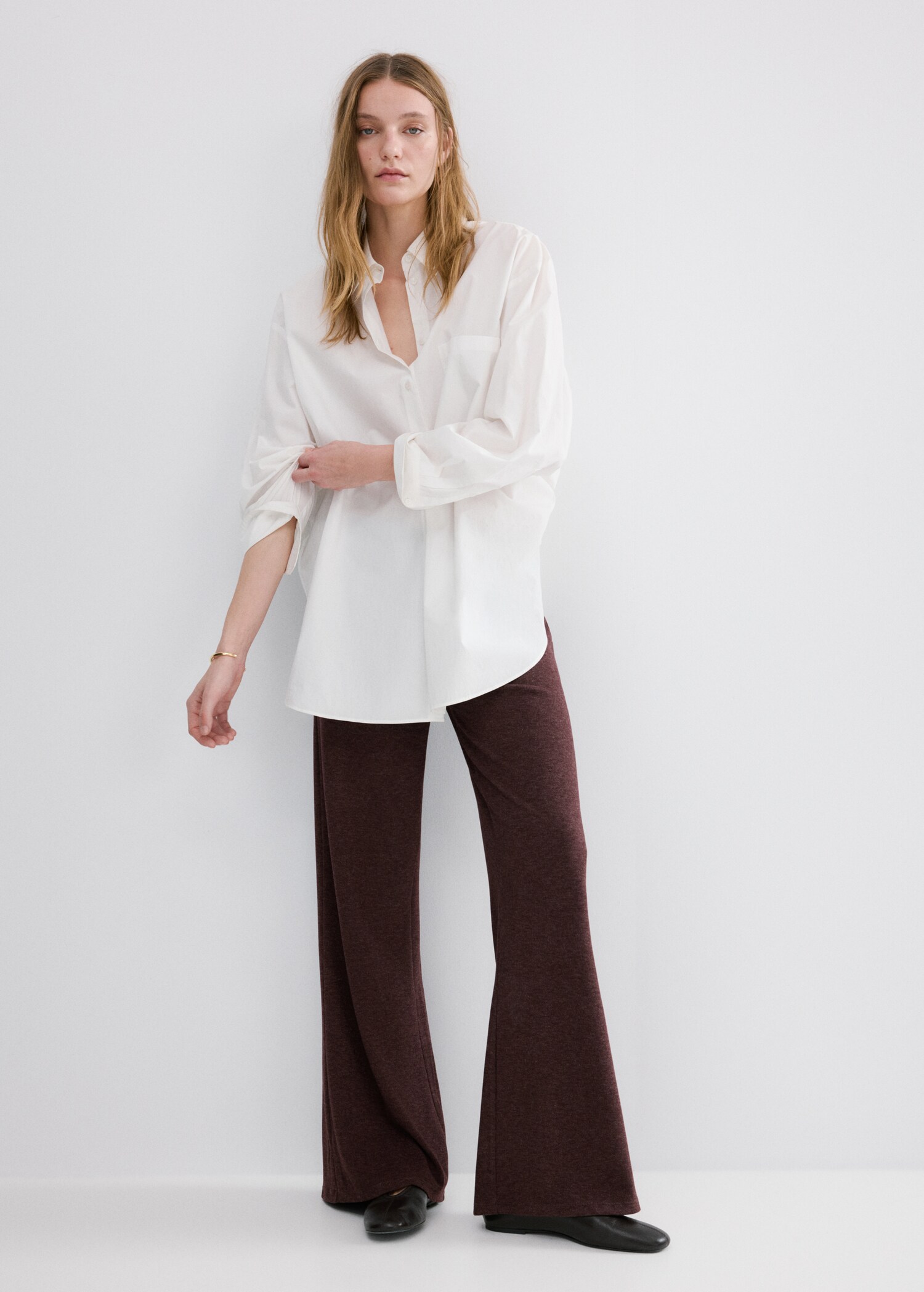 Calças de malha com cintura elástica - Pormenor do artigo 2