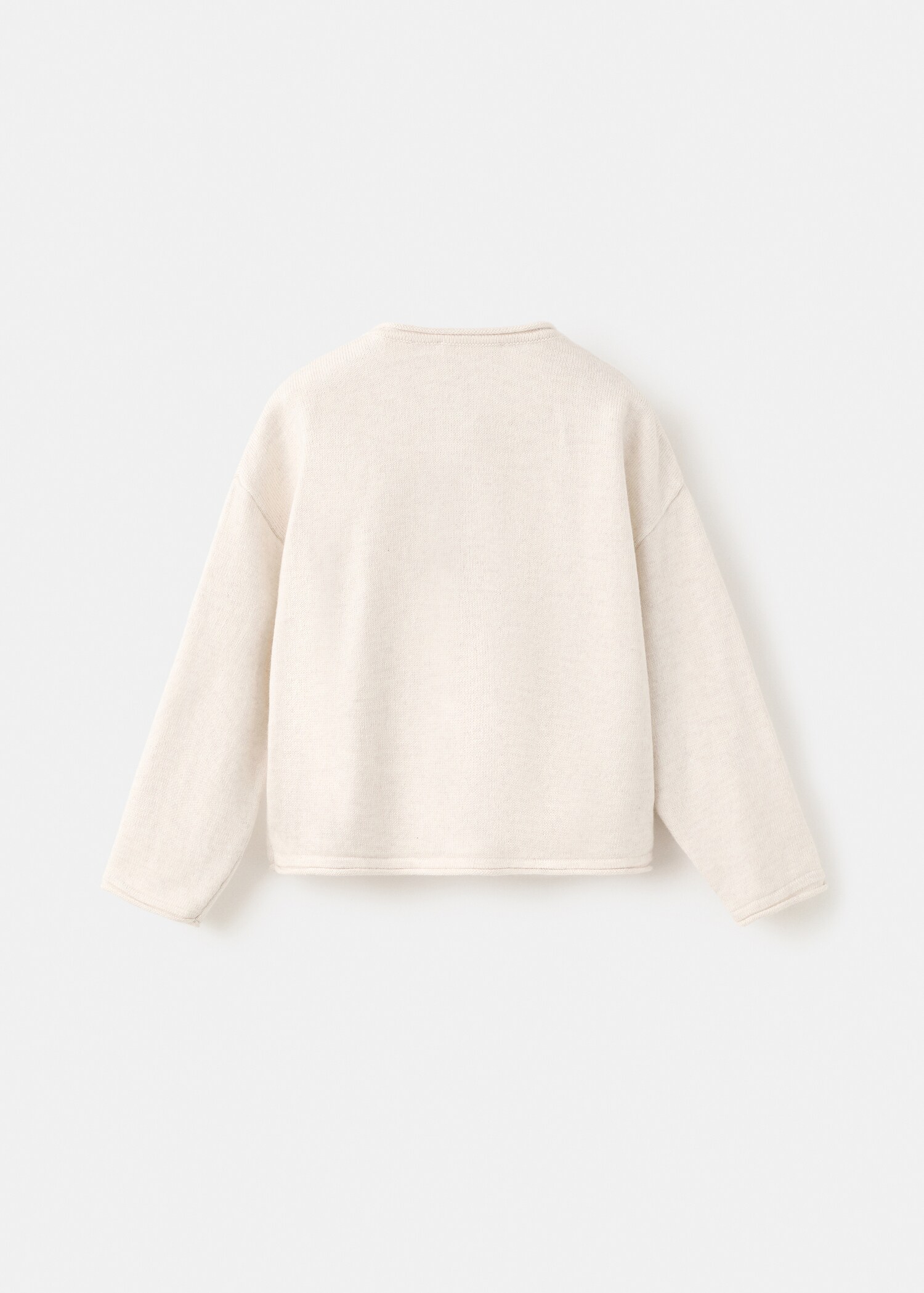 Càrdigan punt botons - Revers de l'article