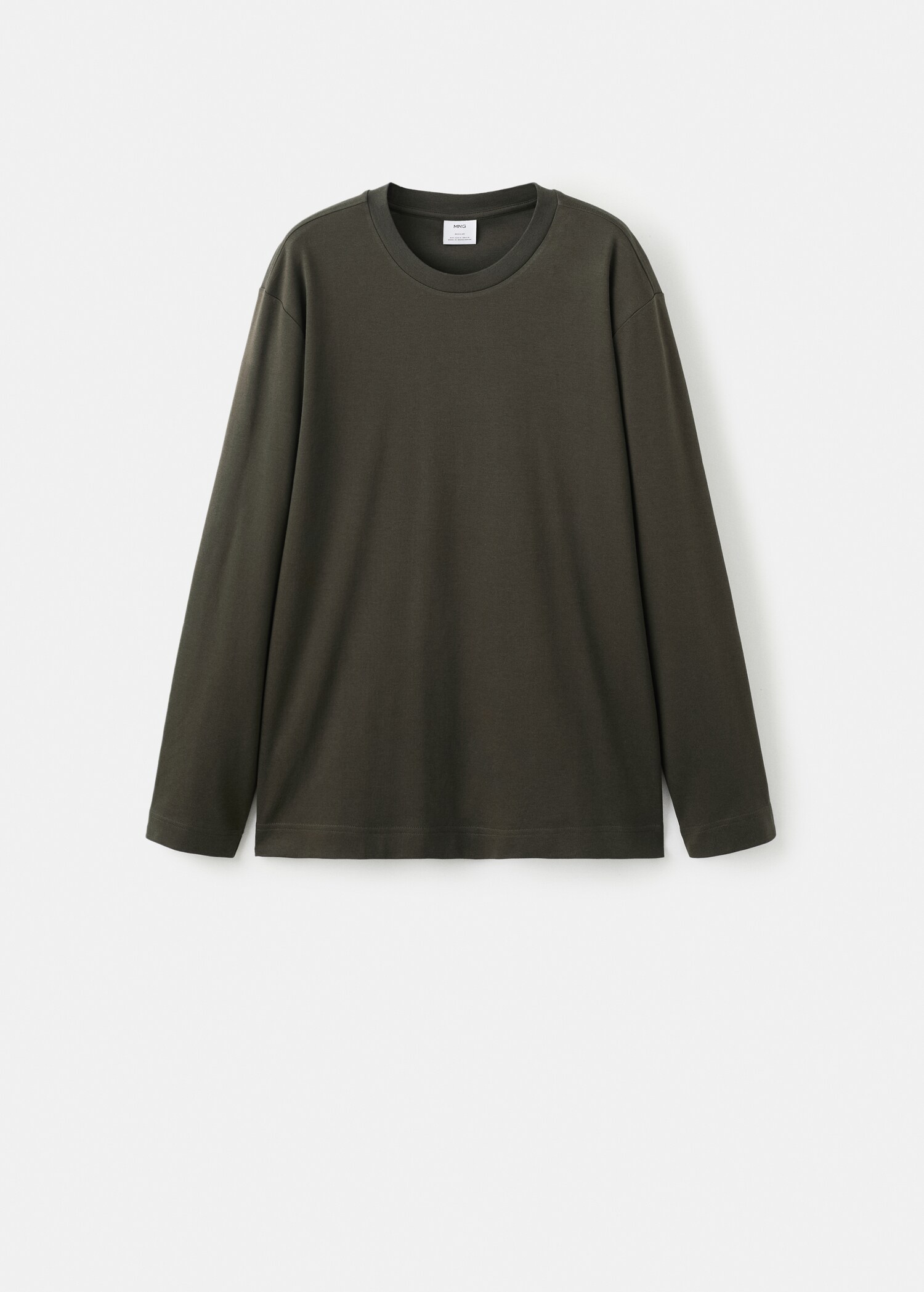 Long sleeve regular fit T-shirt - Article without model