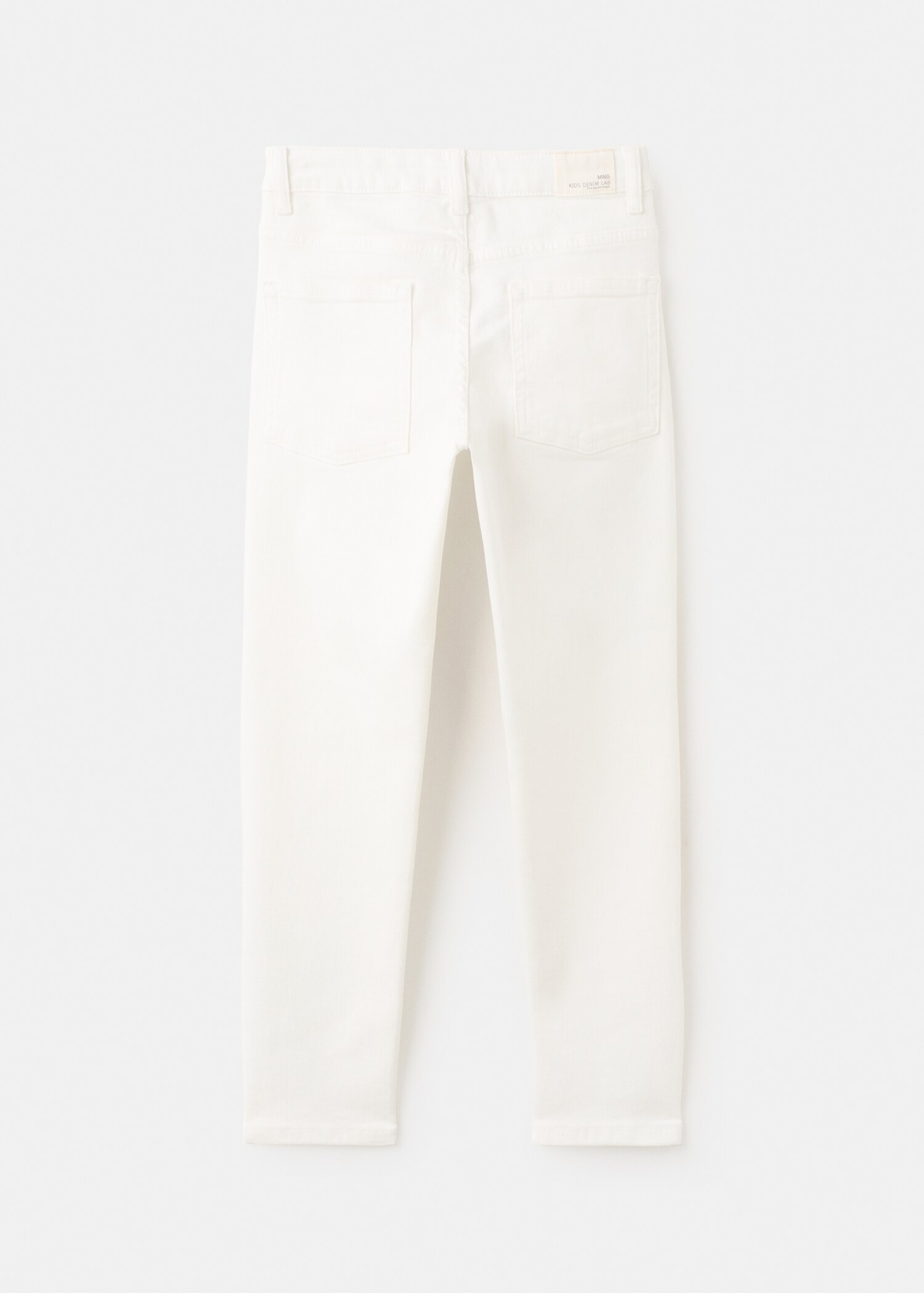 Slim-fit mid-rise jeans - Achterkant van het artikel