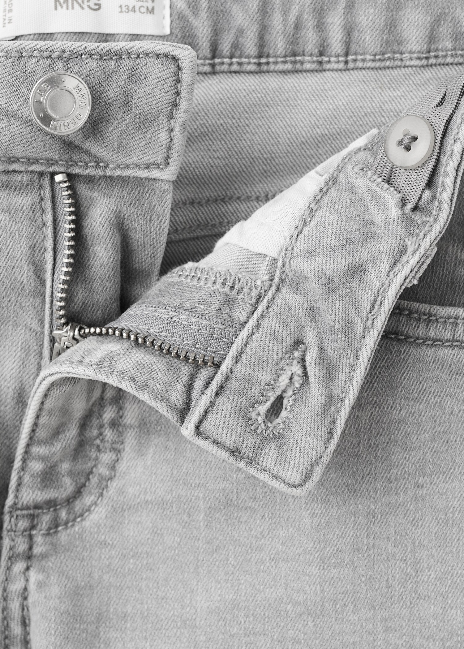 Slim-fit mid-rise jeans - Detail van het artikel 8