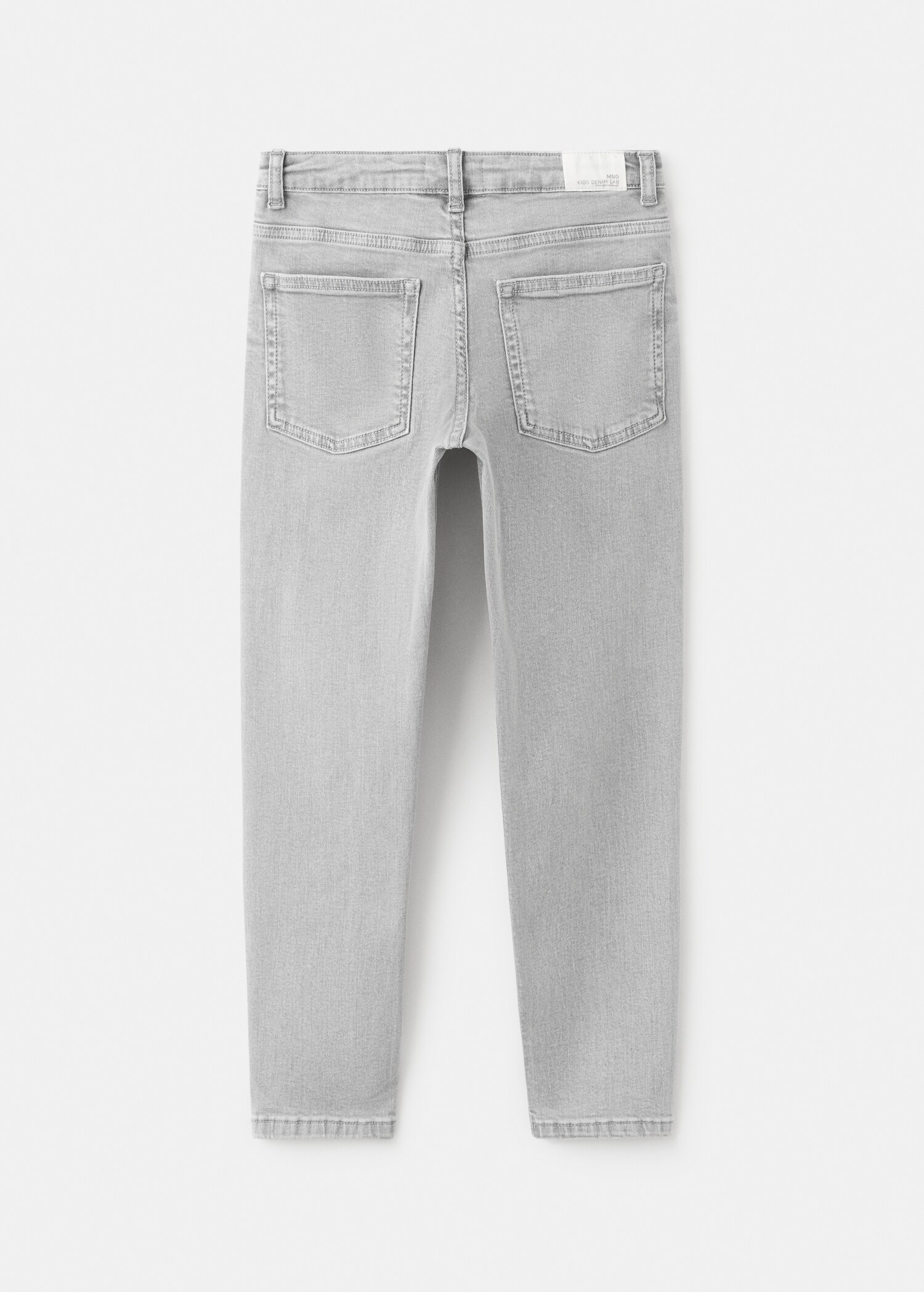 Slim-fit mid-rise jeans - Achterkant van het artikel