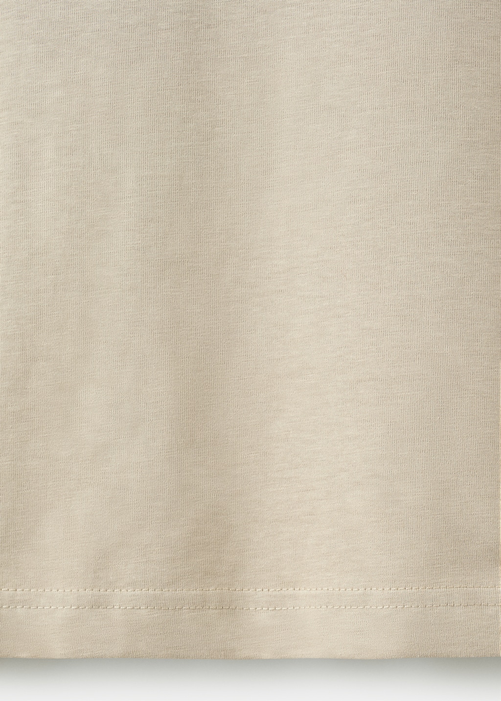 100% cotton slim-fit V-neck t-shirt